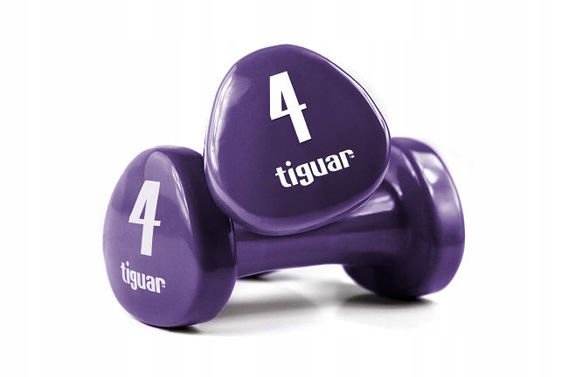 

Hantle Winylowe tiguar 2 x 4 kg Box Fioletowe