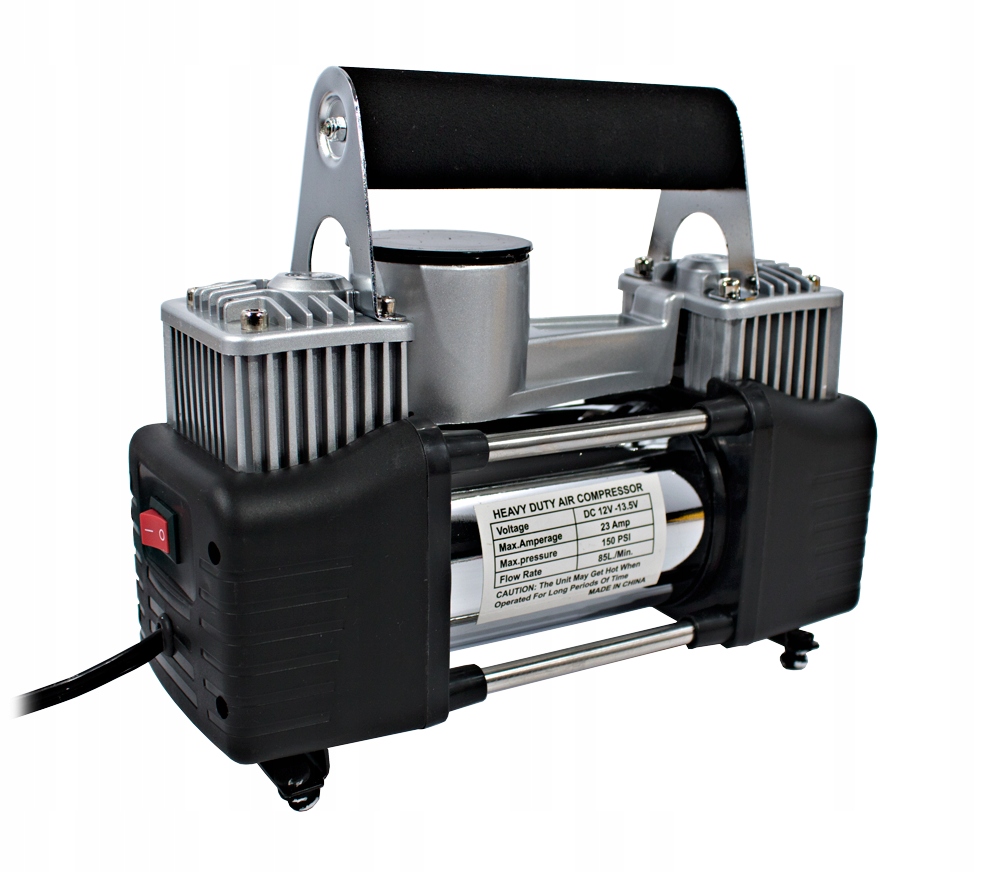 METALOWY KOMPRESOR SAMOCHODOWY 12V DWUTŁOKOWY EAN (GTIN) 5901225427069