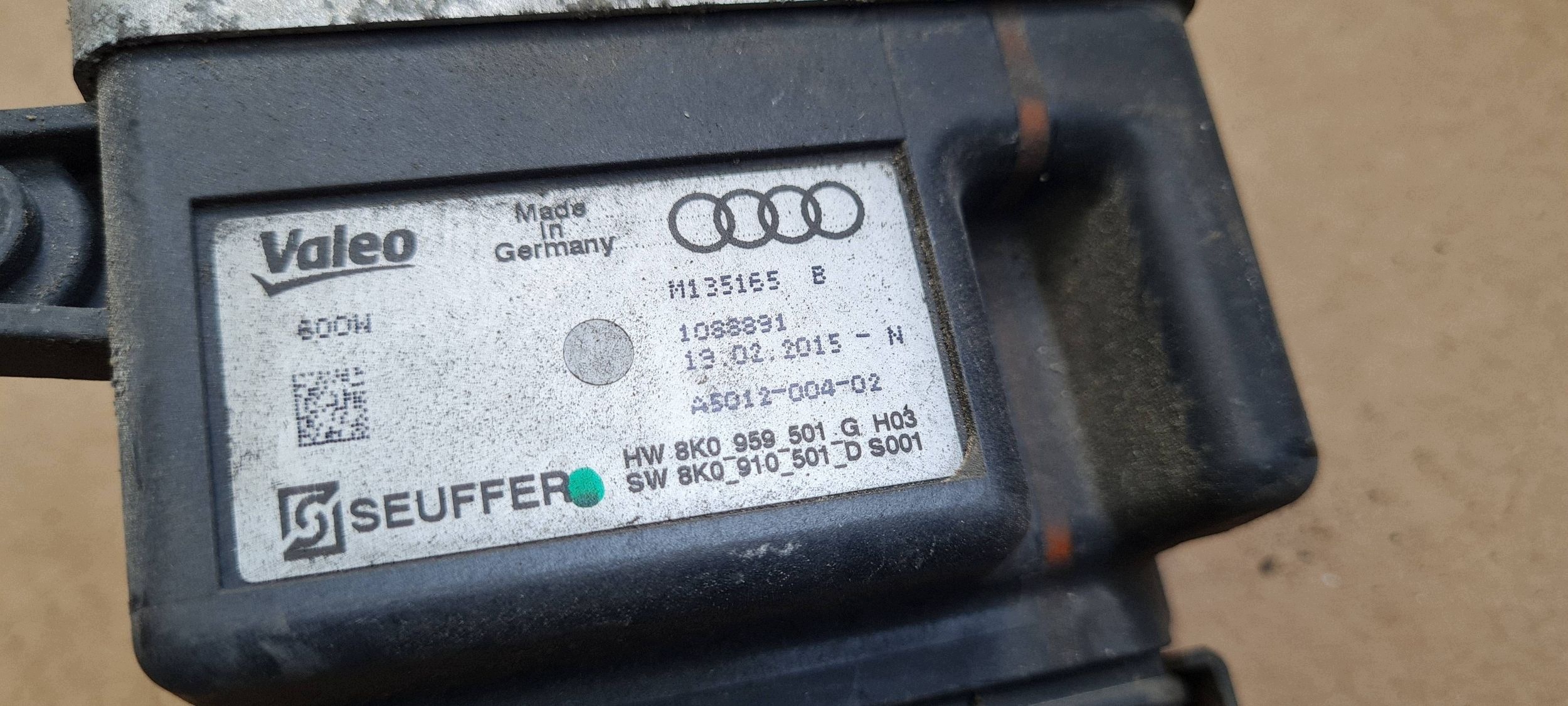 A6 C7 4G LIFT modulo Centralina VENTOLA 8K0910501D 8K0910501G A4 B8 A5