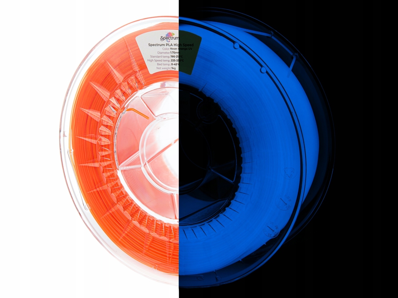 Filament Spectrum Pla High Speed Neon Orange oranžový 1,75 mm 1 kg
