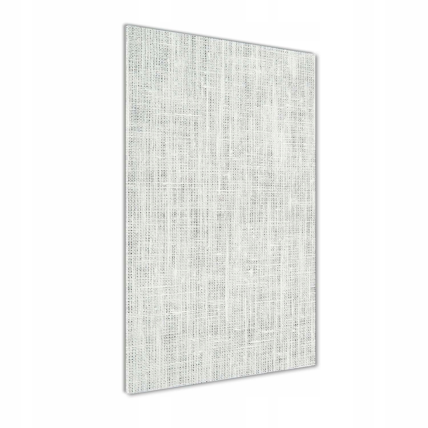 

Foto-obraz na szkle Lniane białe płótno 50x100 cm