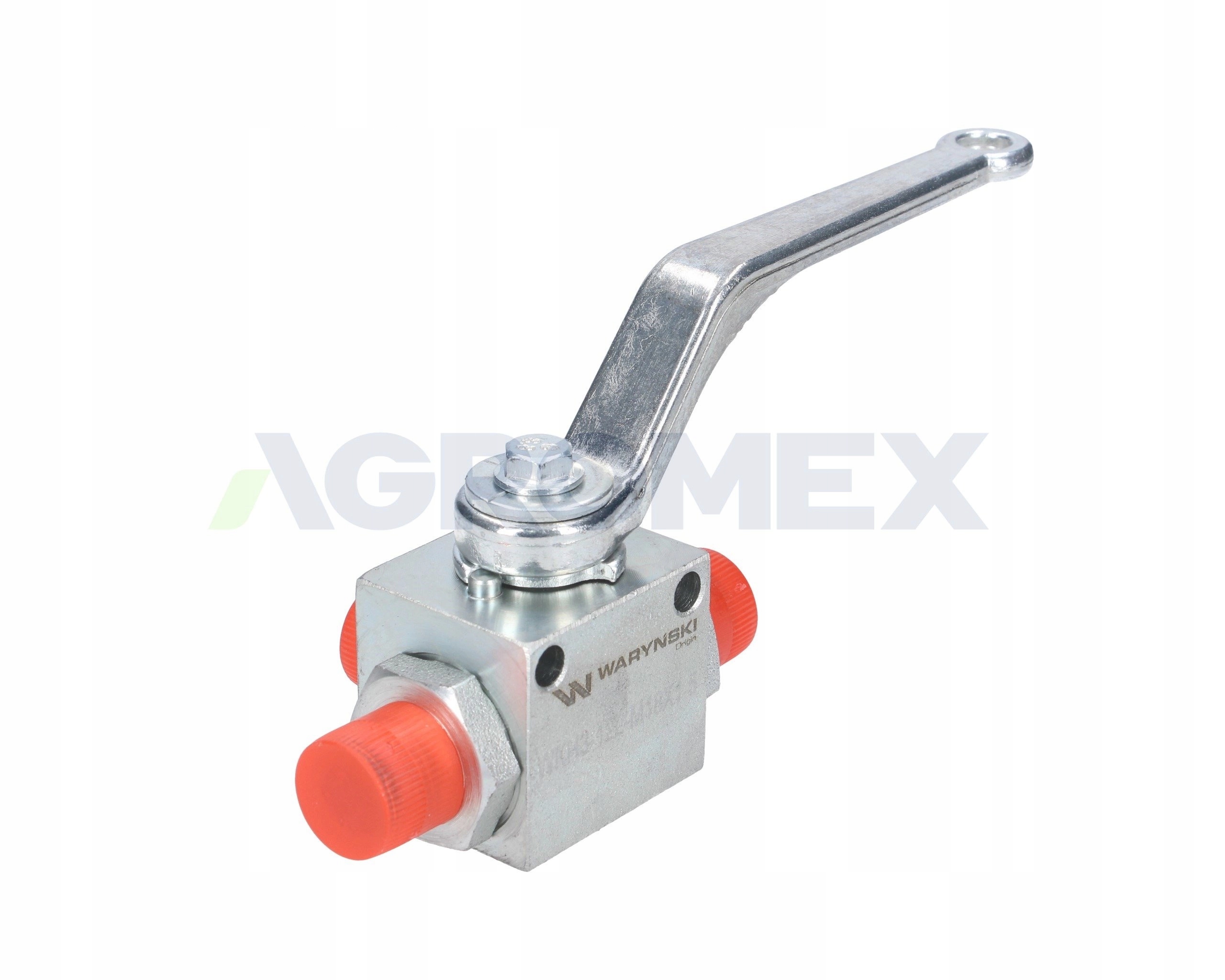 Kulový kohout 3-cestný 3/2 M18x1.5 12L 500 Bar