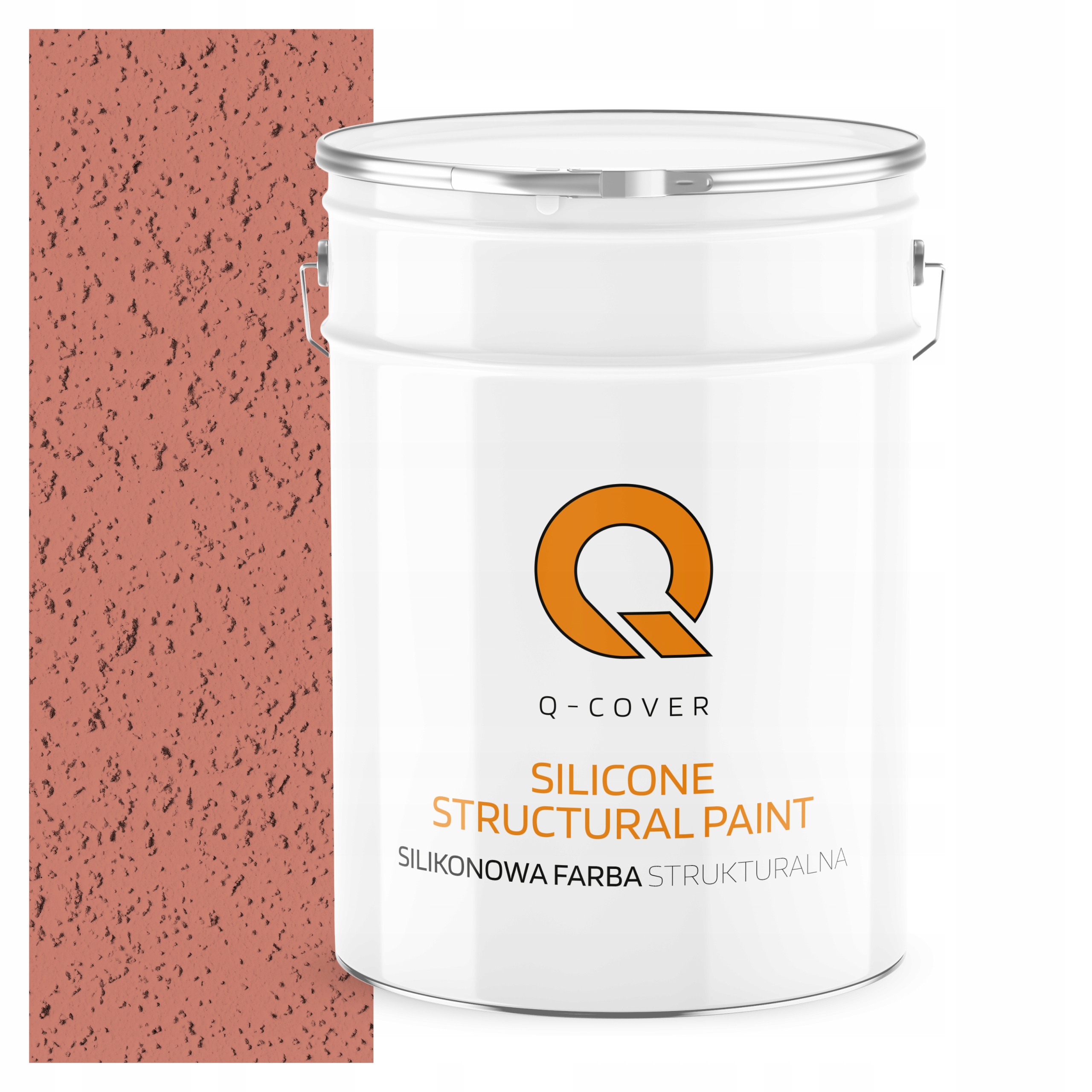 Strukturálna fasádna silikónová fasádna farba 10L lososová F315 Uv