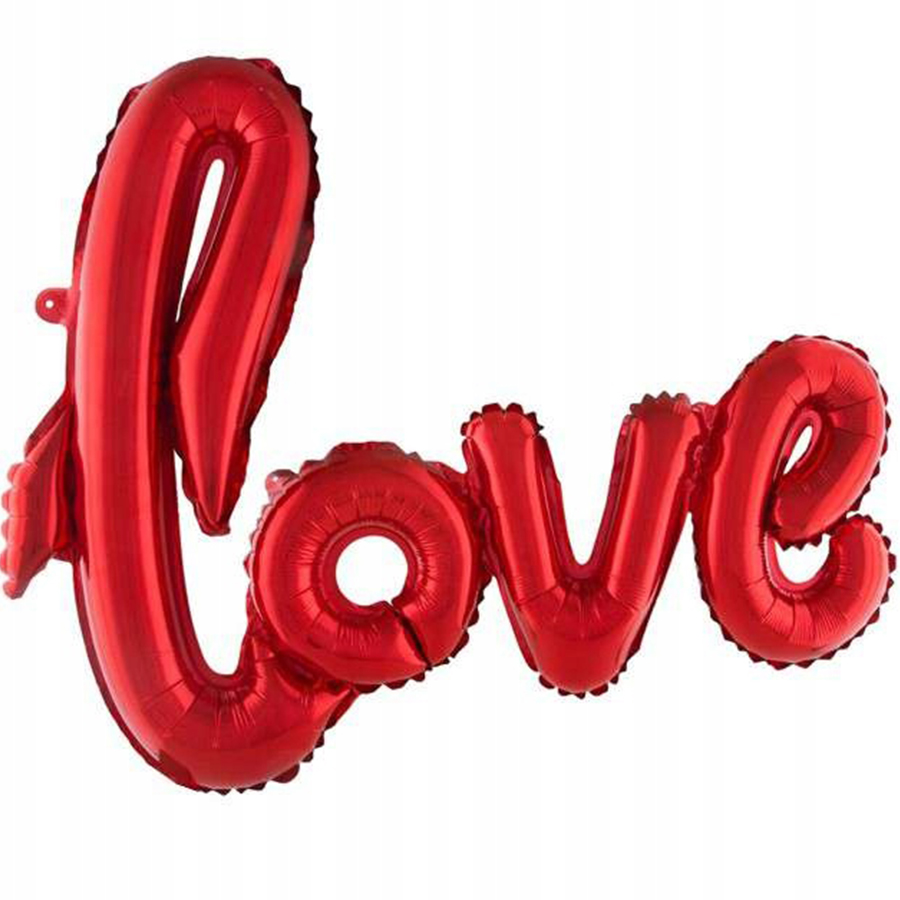 

Balon Foliowy Duży Napis Love Czerwony 108cm