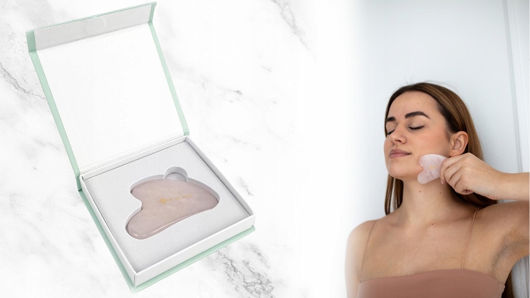 KAMIEŃ GUA SHA DO MASAŻU JADEITOWY SERCE SOLIDNY NATURALNY EKOLOGICZNY PL Wyrób medyczny nie