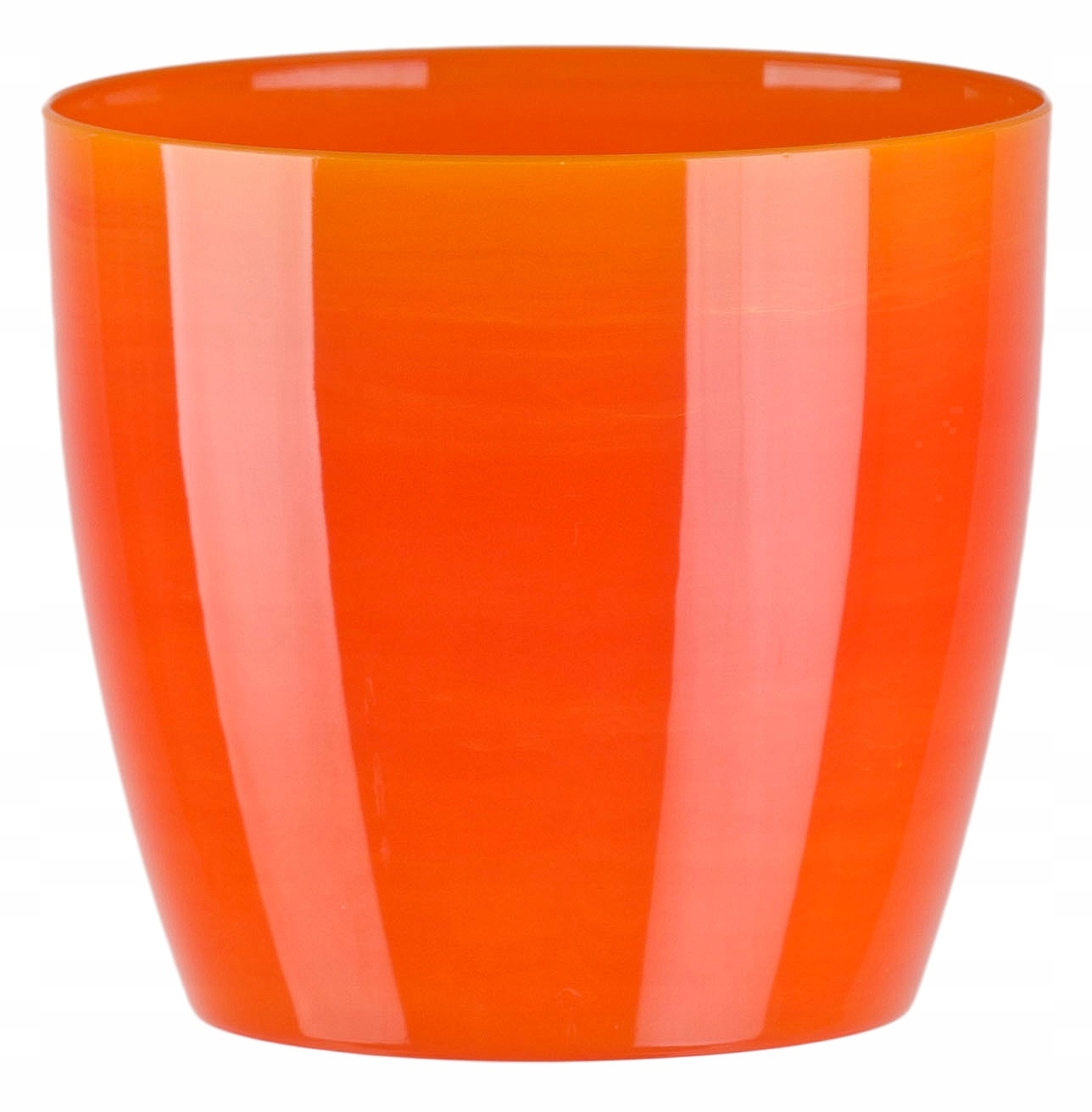 Doniczka Osłonka Okrągła AGA MARMUR Pomarańcz 12 c