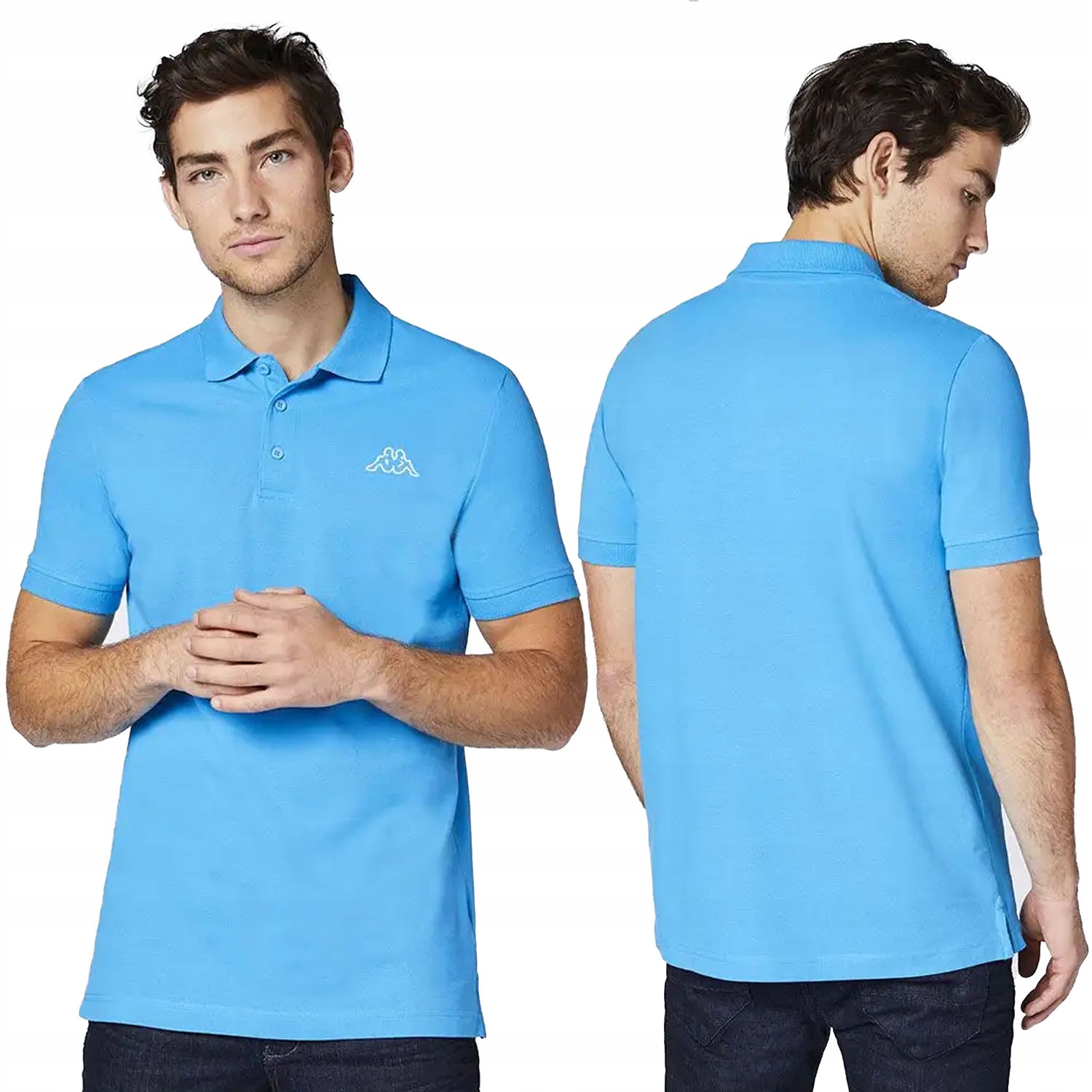 

Koszulka Męska Polo Kappa T-shirt Bawełna 303173