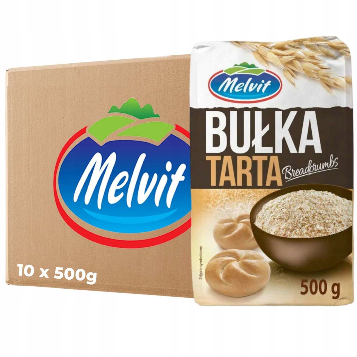 Levně Melvit Strouhanka 500 g x 10 kusů