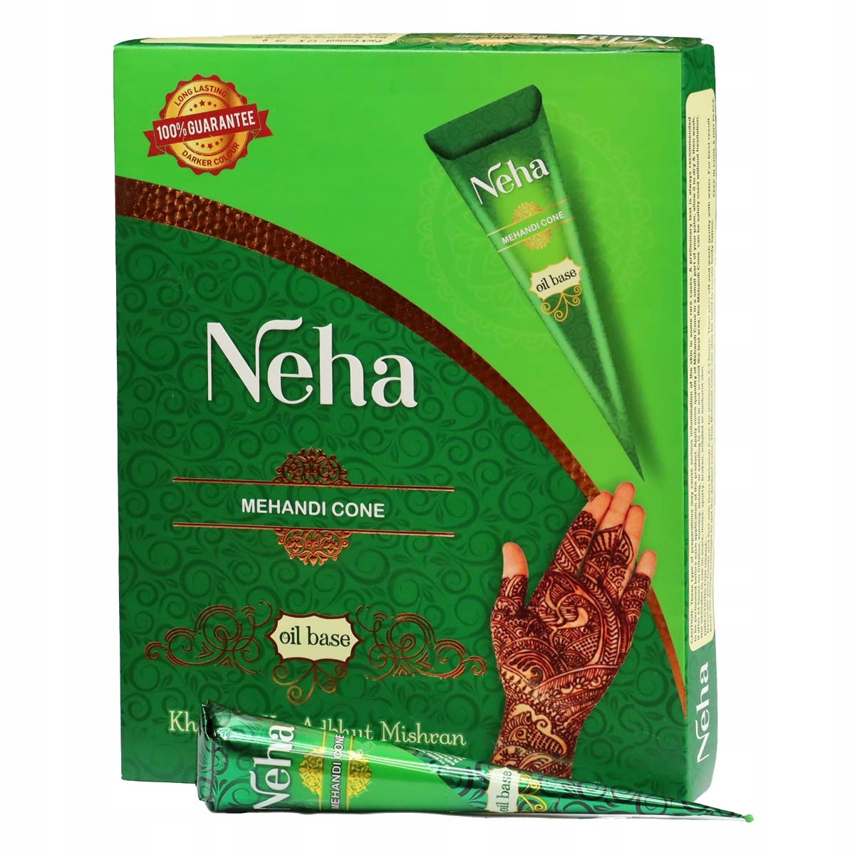 

Neha Mehendi cones Henna do tatuażu rąk i stóp