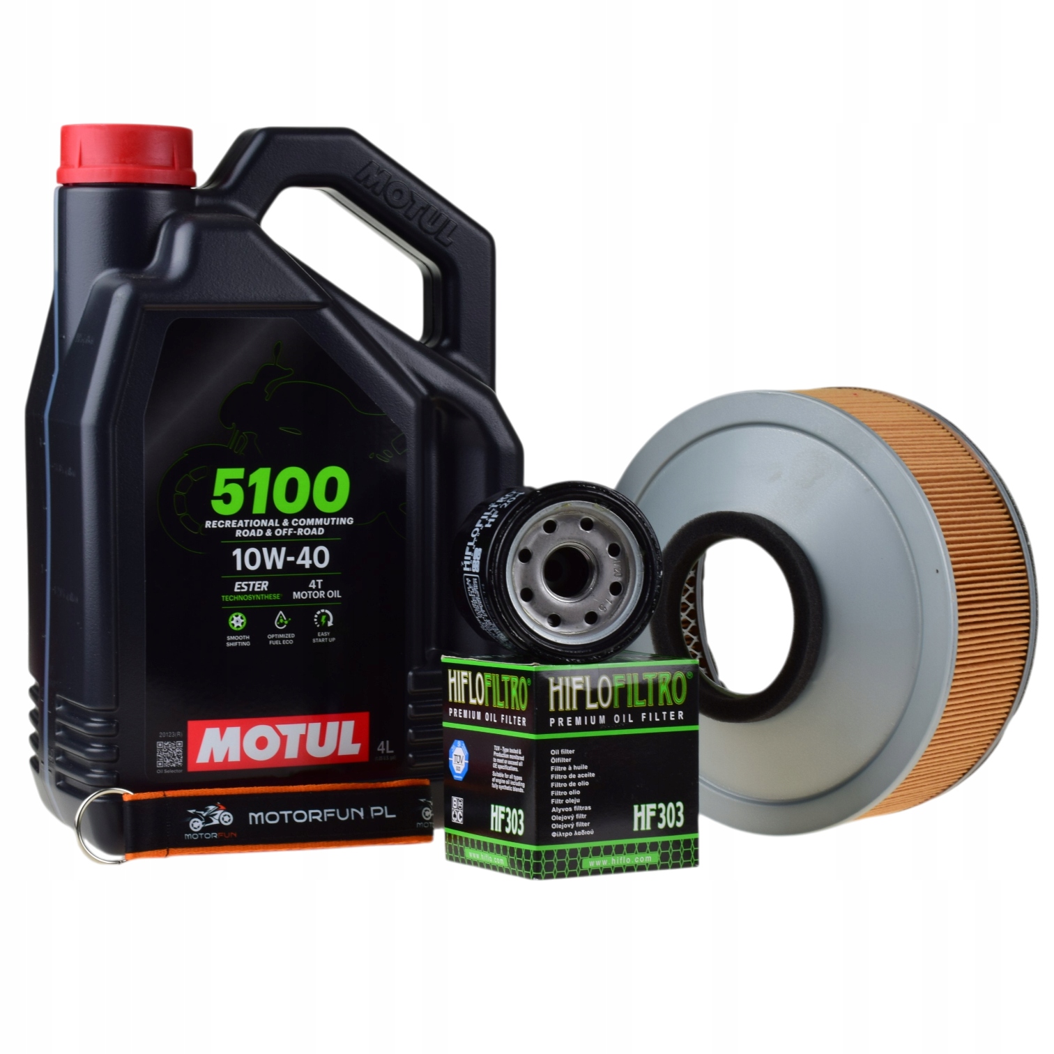 Filtr oleju powietrza olej Motul 5100 Kawasaki Vn 800 Vulcan 95 06r