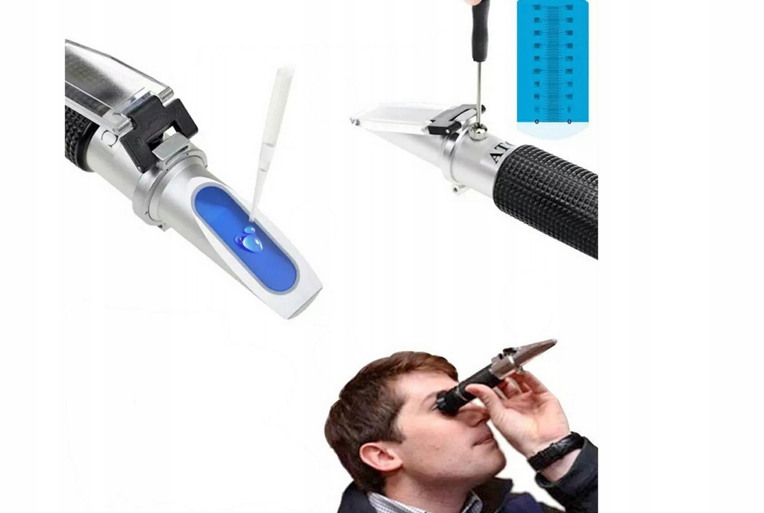 AG756 REFRAKTOMETR TESTER PŁYNU CHŁODNICZEGO GLIKO Marka Aptel