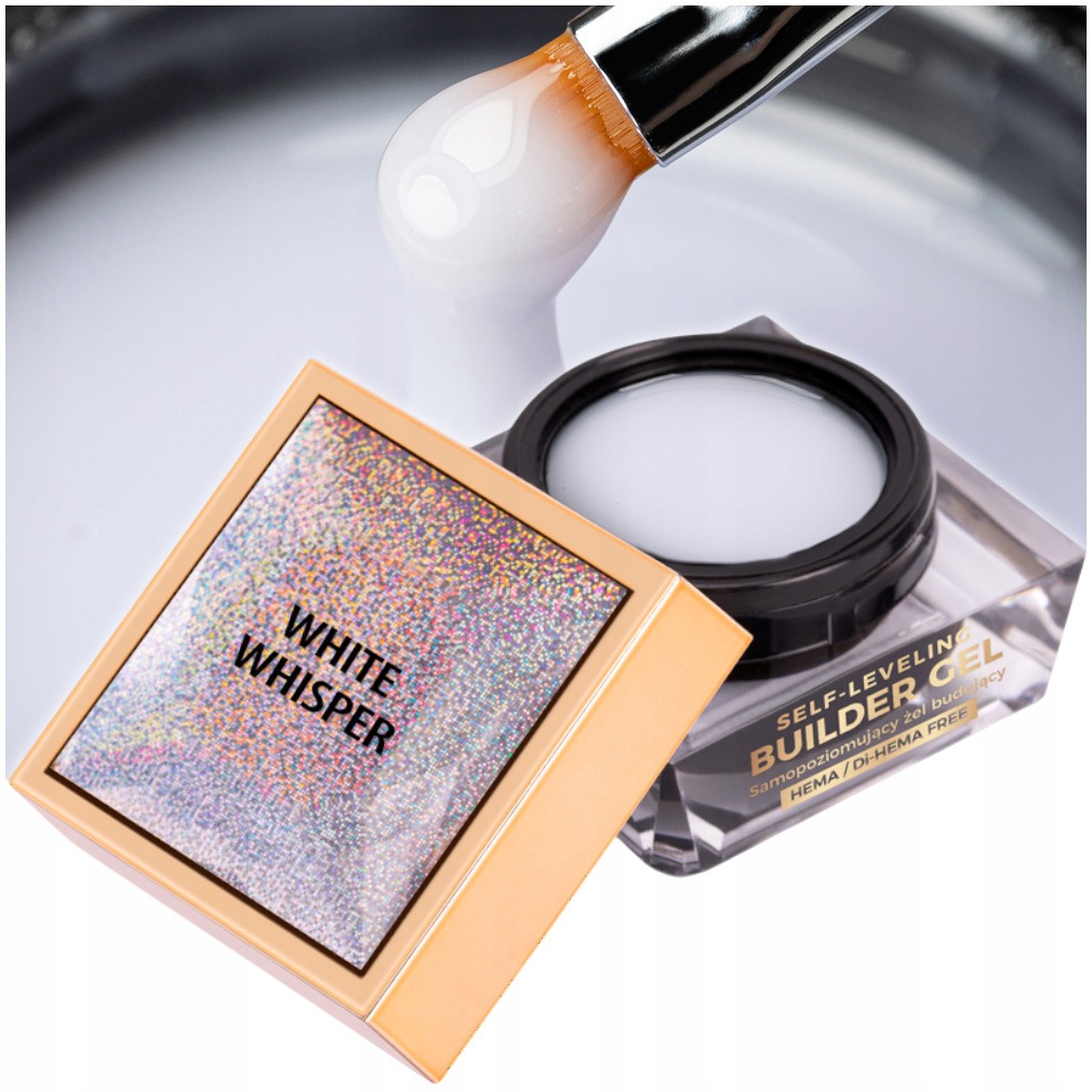 Stavební Gel Na Prodlužování Mollynails 50 g Led/uv White Whisper