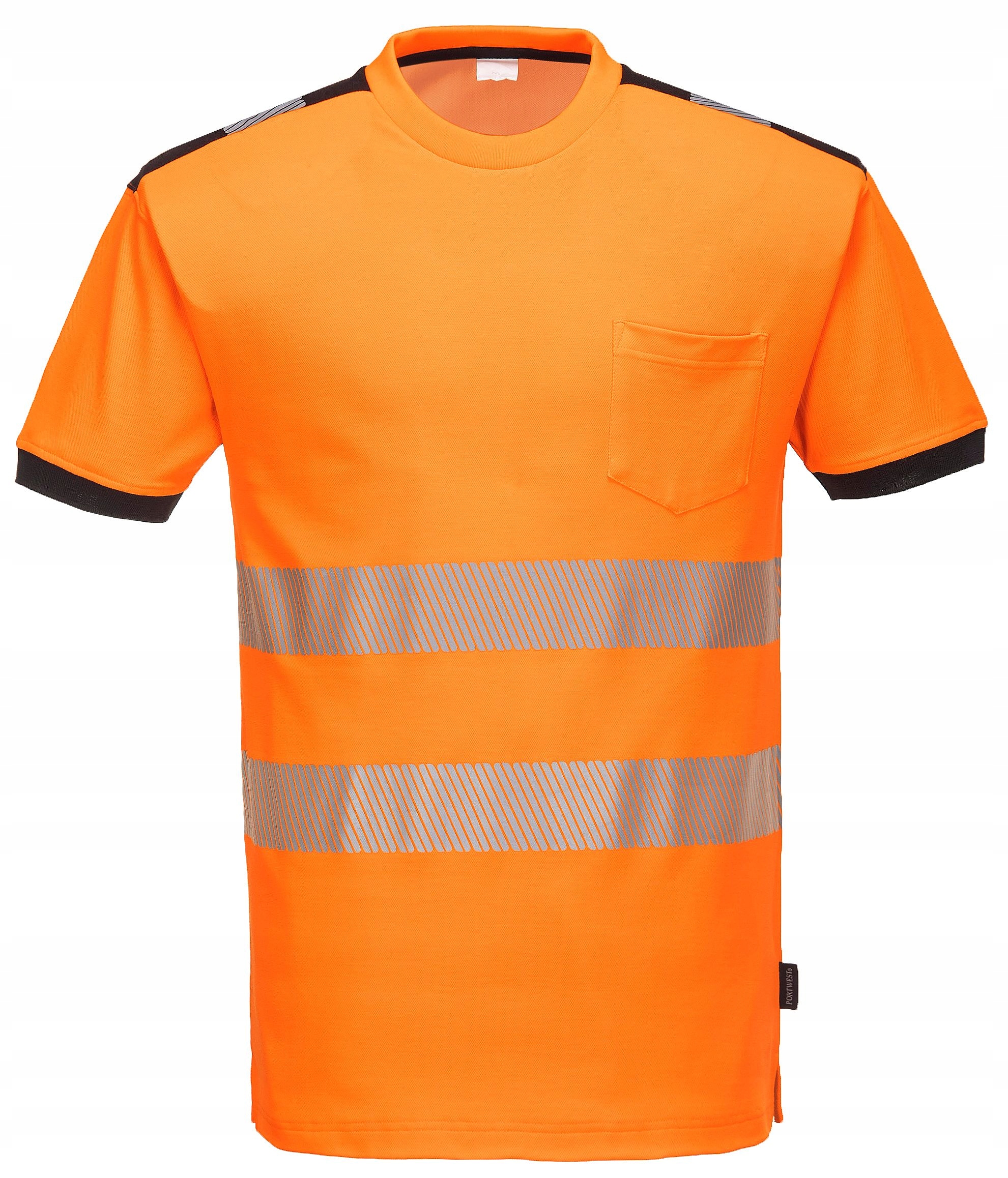 Koszulka PW3 Pomarańczowo/Czarna Vision PORTWEST T181ORRXL