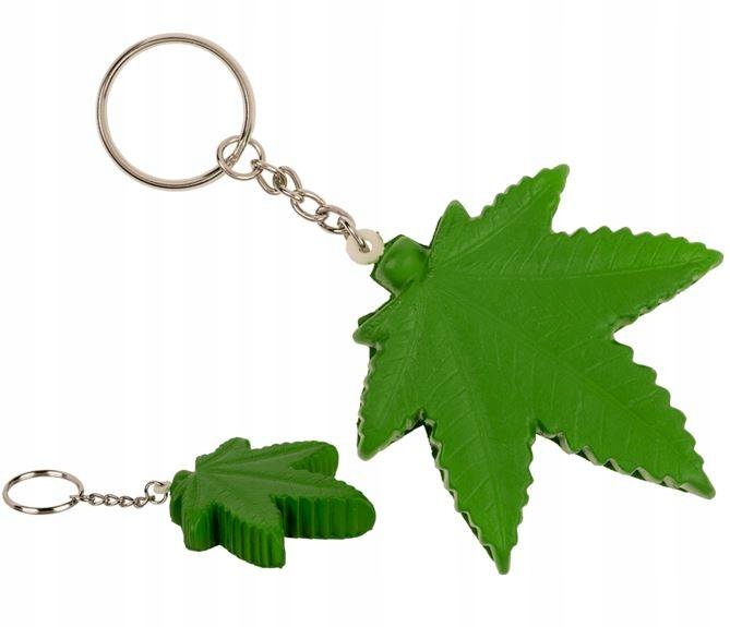 

Brelok Breloczek Marihuana Liść Konopia Maryha