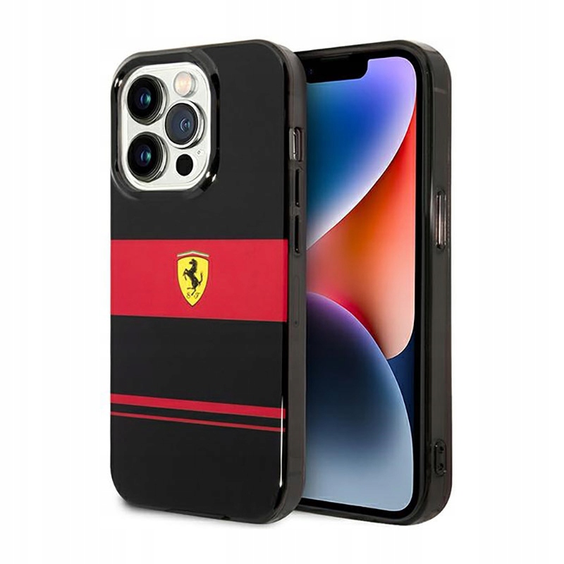 Ferrari Combi MagSafe – Pouzdro pro iPhone 14 Pro Max (Černé)