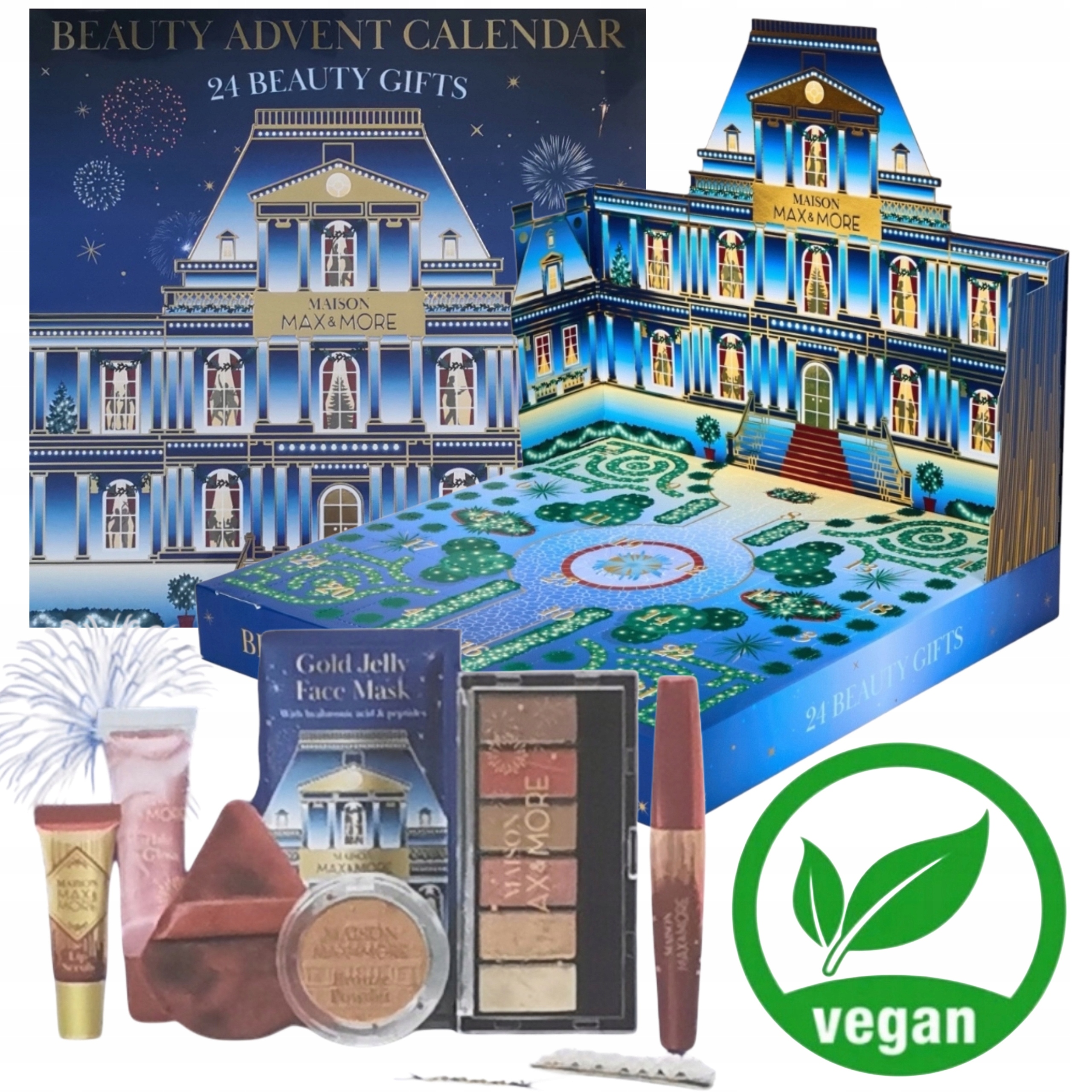 Luxusní Adventní Kalendář S Kosmetikou Premium 24 Vege – Překvapení