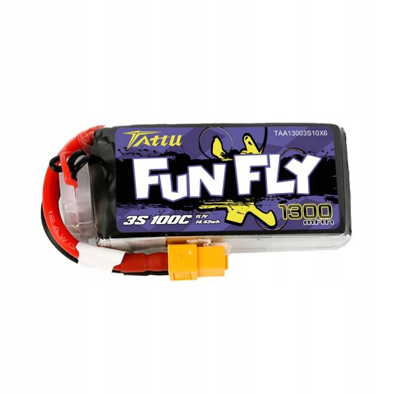Akumulator Tattu 1300mAh 11,1V 100C 3S1P XT60