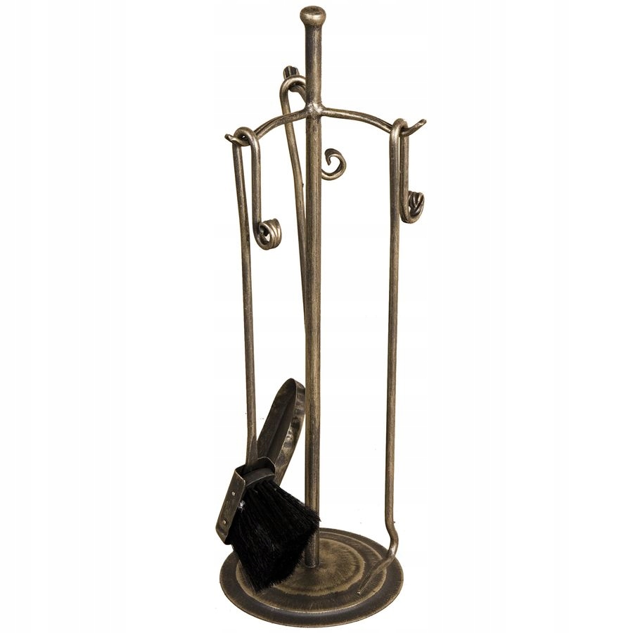 Zestaw narzędzi do kominków Zestaw kominkowy retro