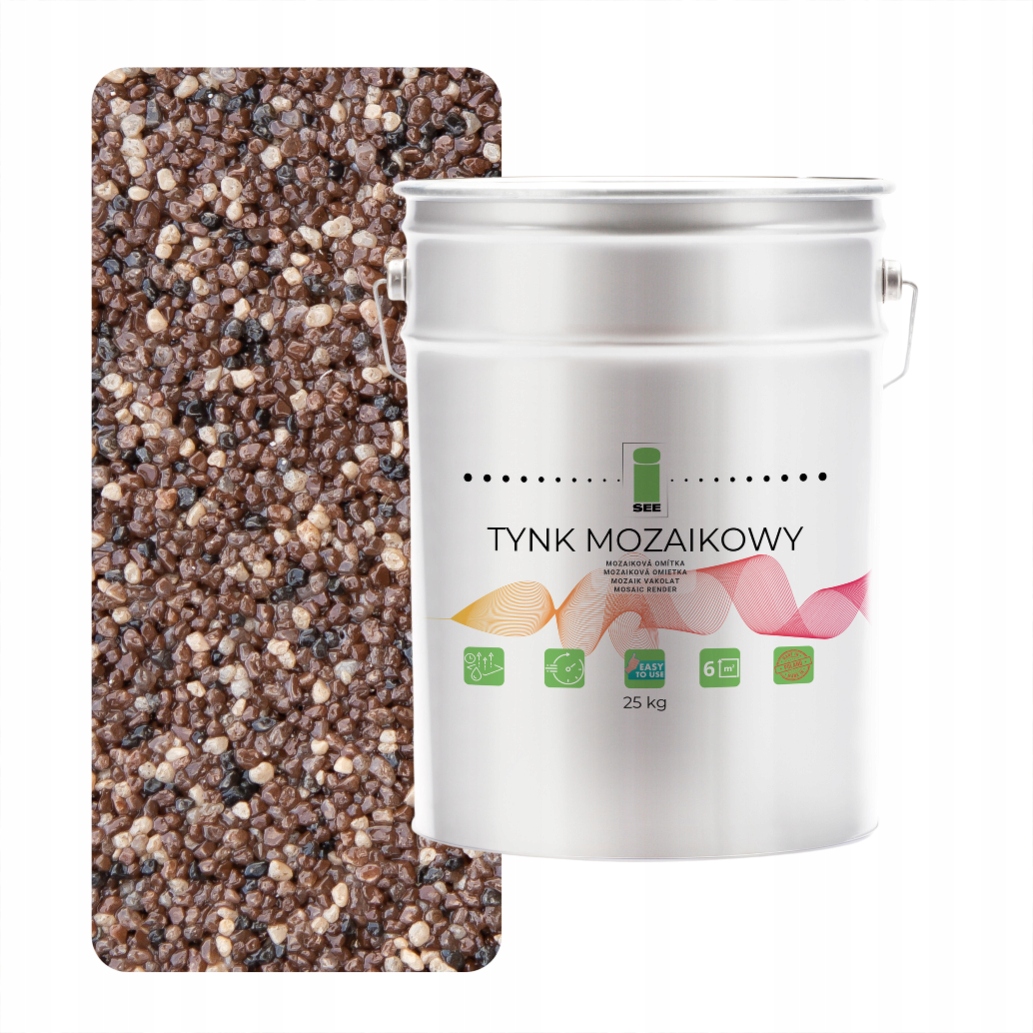 Mozaiková omietka Živý Marmolit Hnedá M71 25 kg Mrazuvzdorná Premium