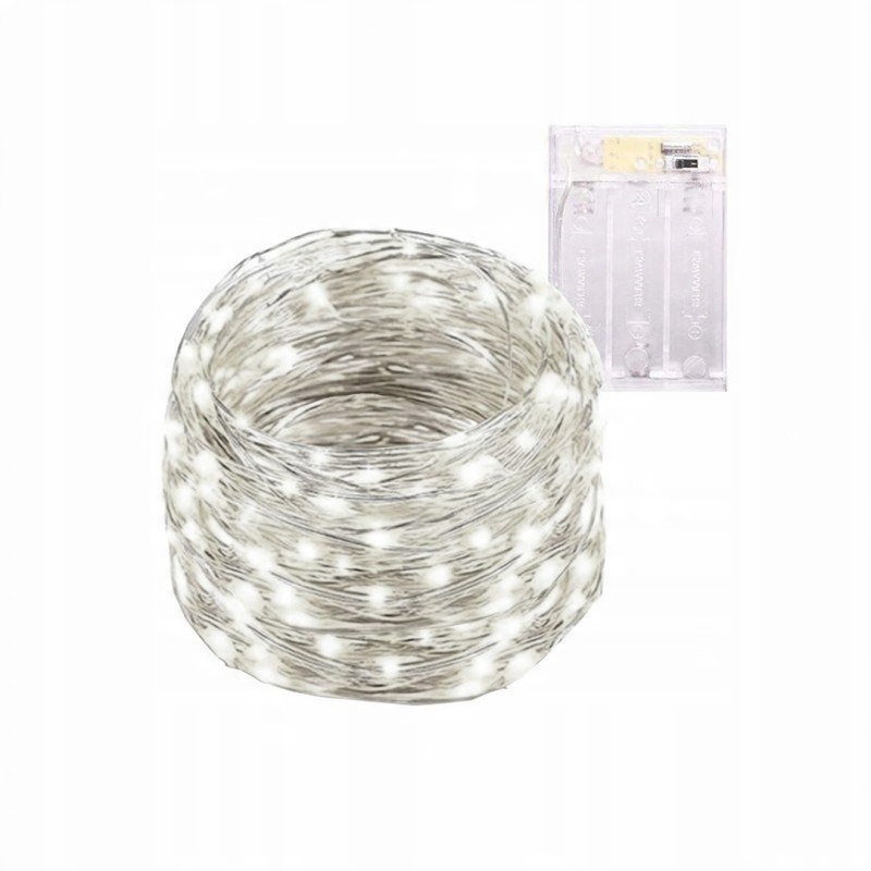 

Światełka lampki na żyłce wewnętrzne 100 Led Zimne