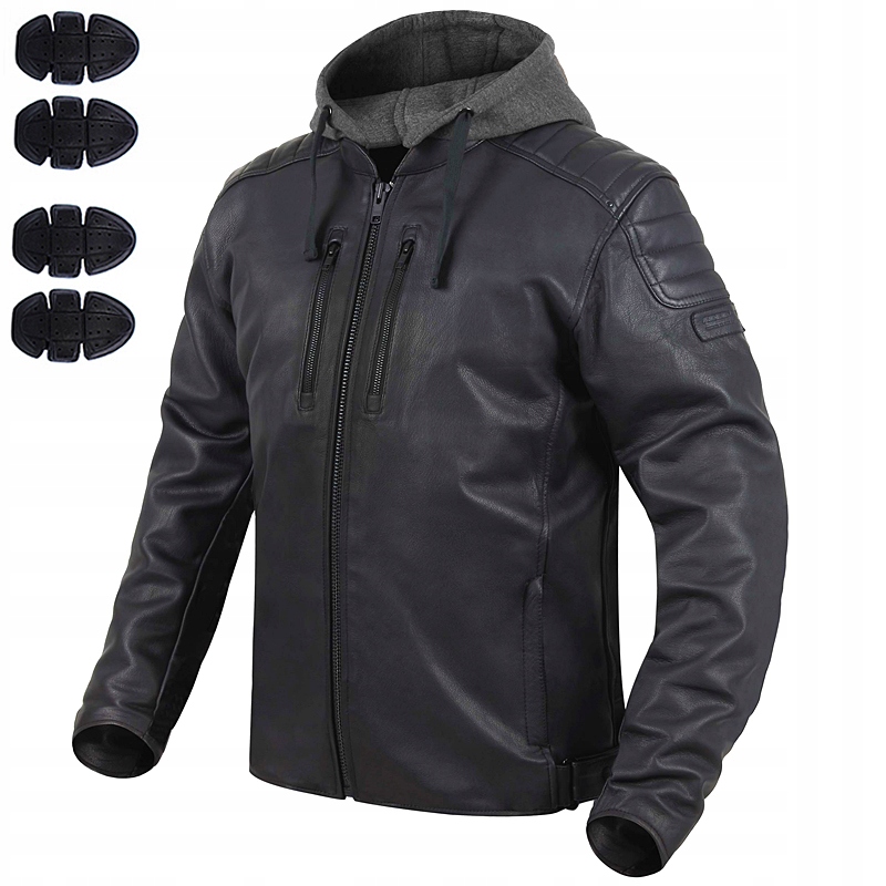 Pánska Motocyklová Bunda Z Kože Rebelhorn Impala