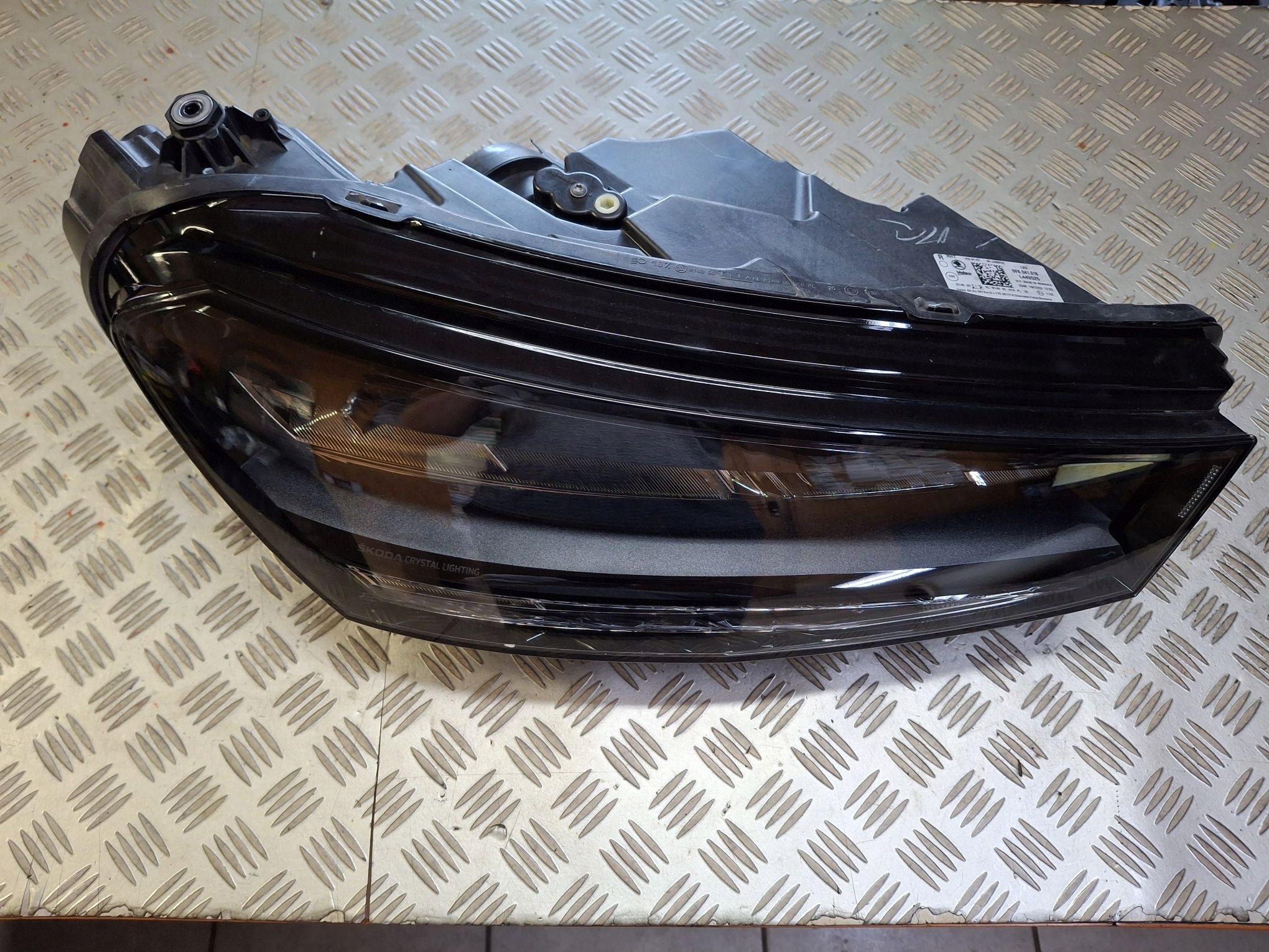 light right front FULL LED CRYSTAL SKODA FABIA IV 2021R->