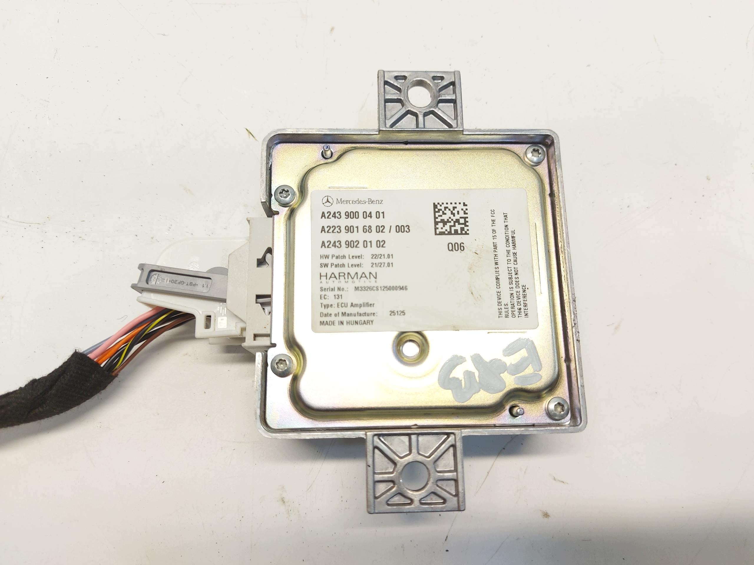 Mercedes EQB 250+ X243, w247 2025r module control unit A2439000401