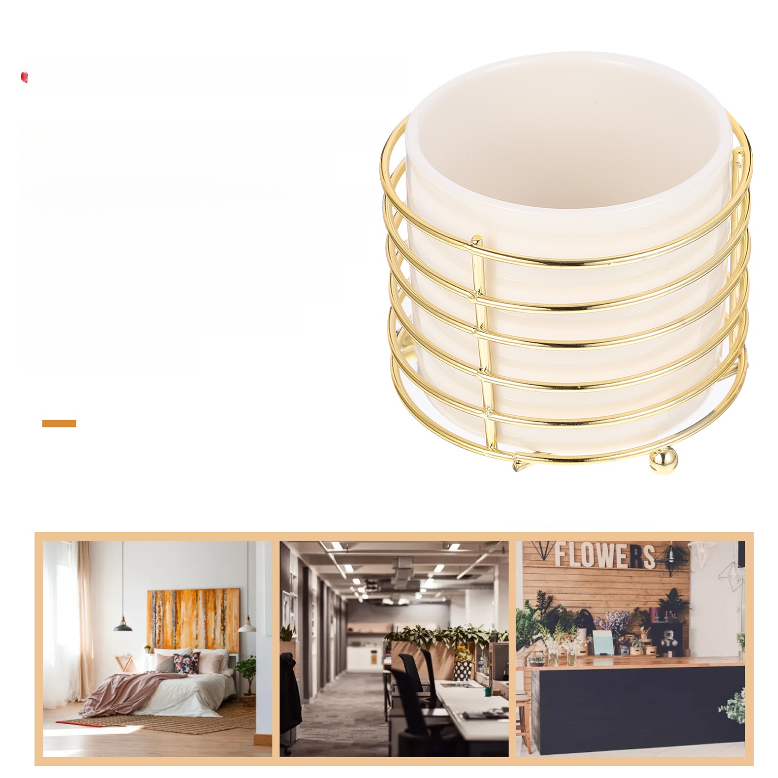 PÓŁKA DO PRZECHOWYWANIA CERAMICZNEGO UCHWYTU NA PIÓRA Marka bez marki