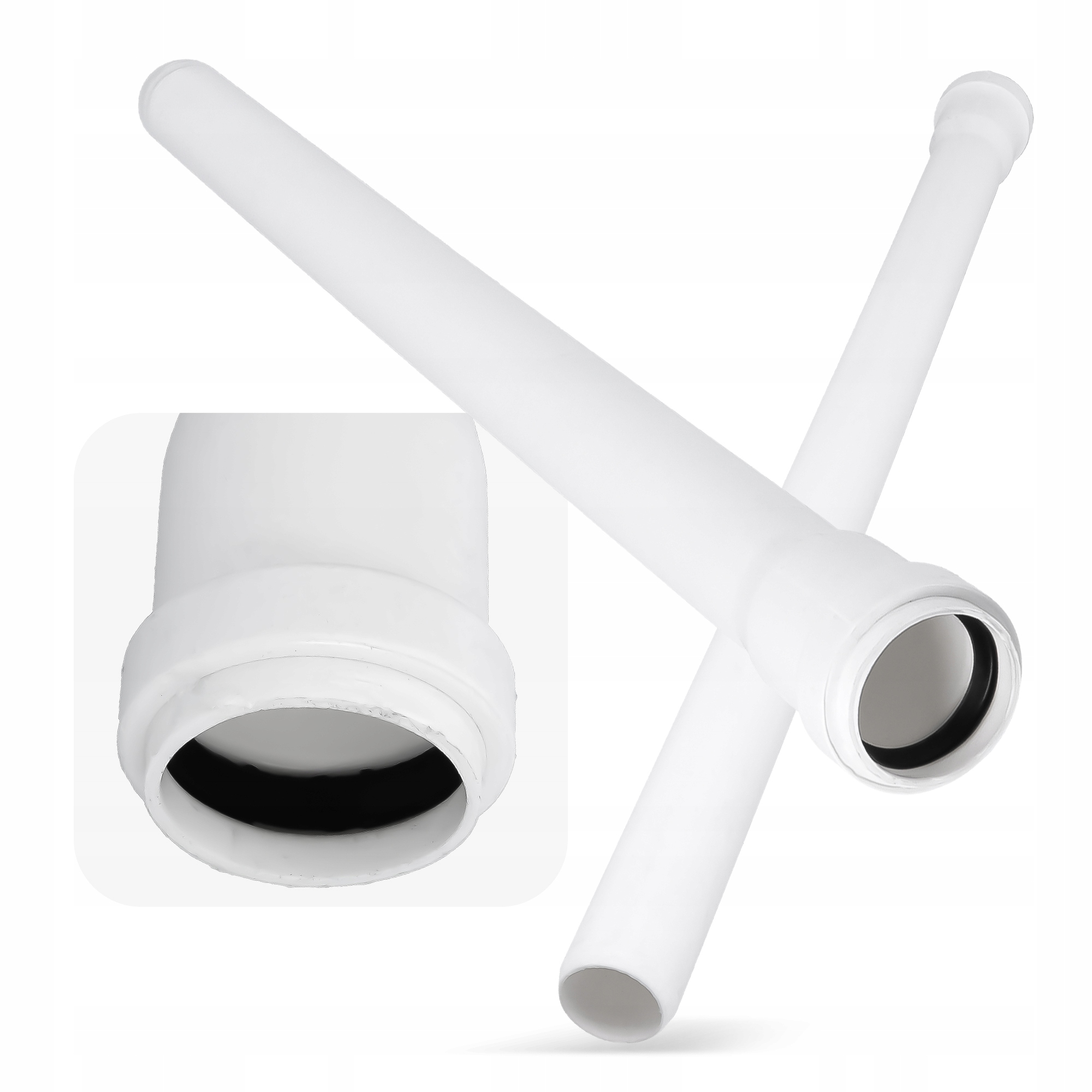 RURA KANALIZACYJNA 32x500 MM PCV PP ODPŁYWOWA WODY WEWNĘTRZNA KANALIZACJA Marka Millto