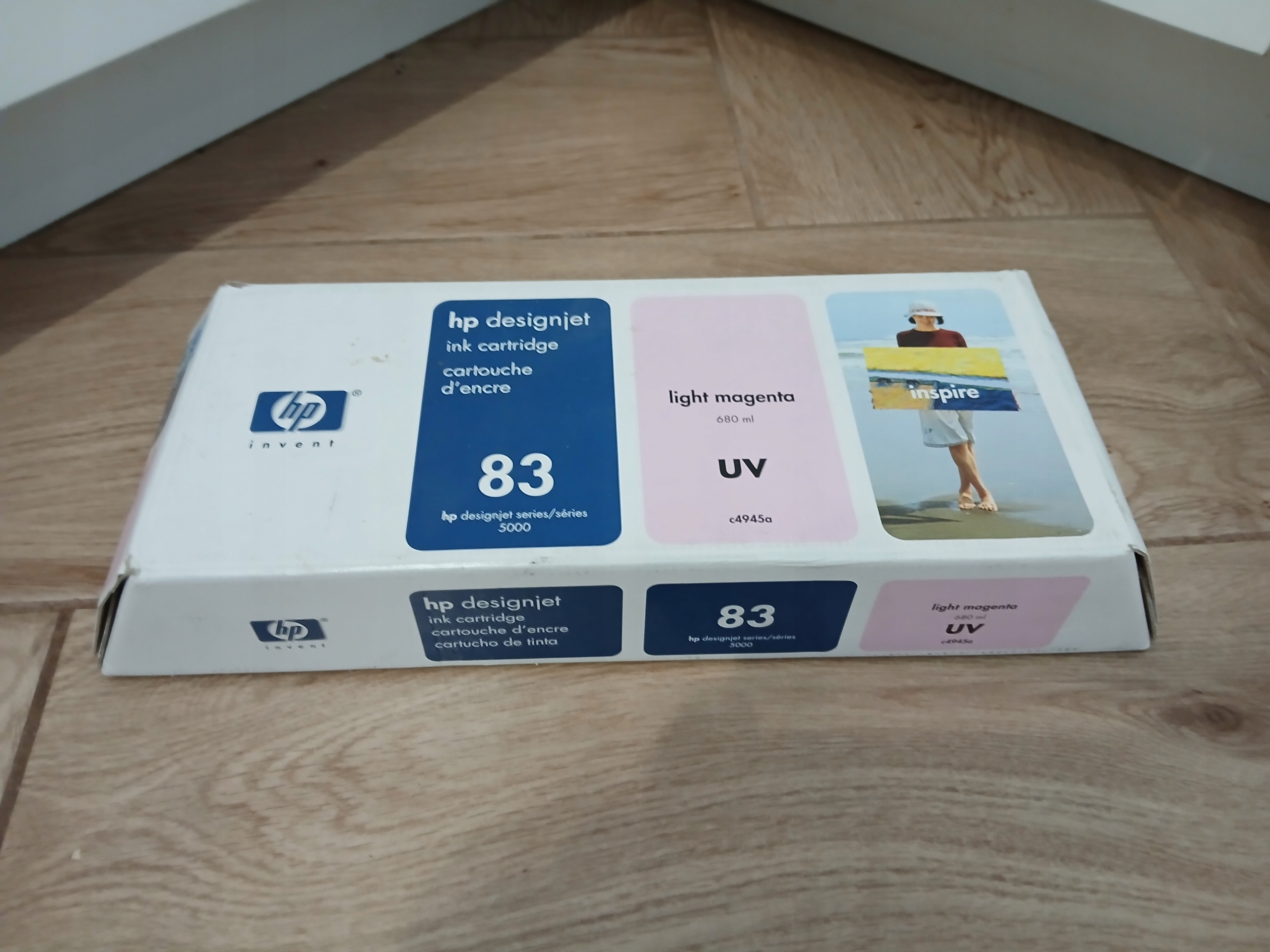 Inkoust Hp 83 Light Magenta C4945A Originál Designjet 5000