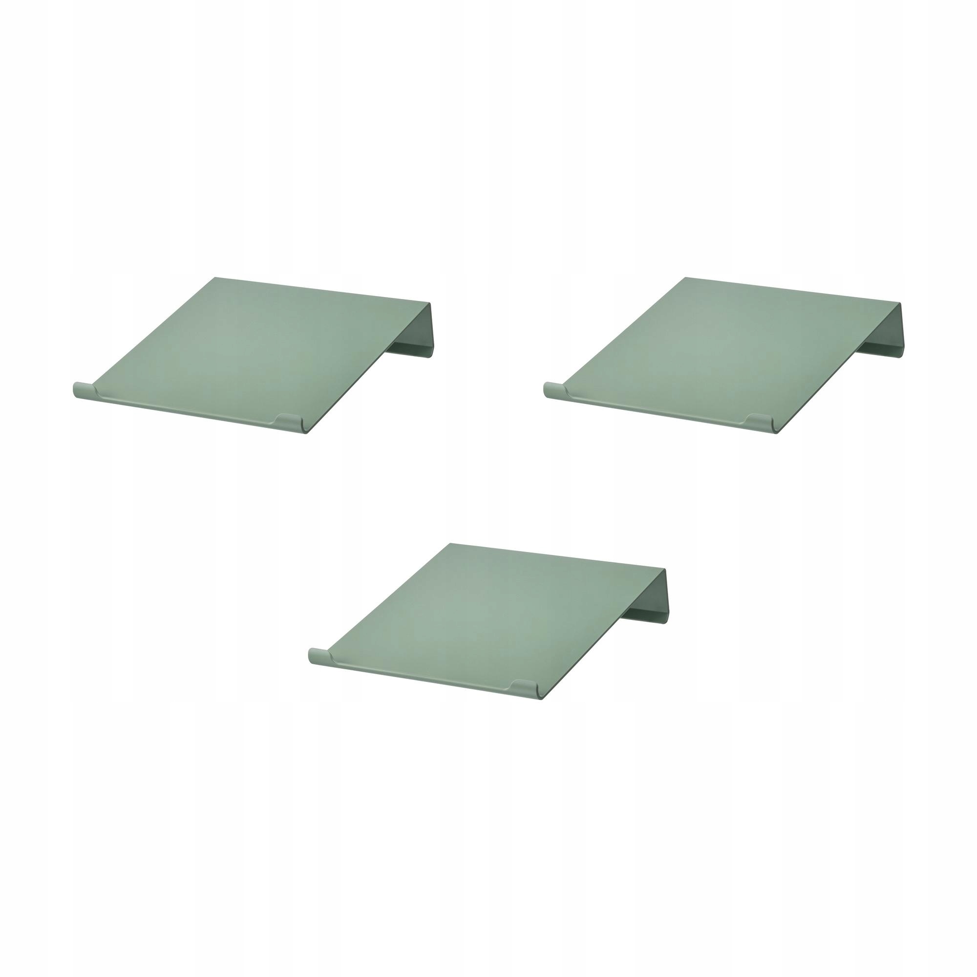 3 szt. Relatera Podkładka do pisania jasny szarozielony