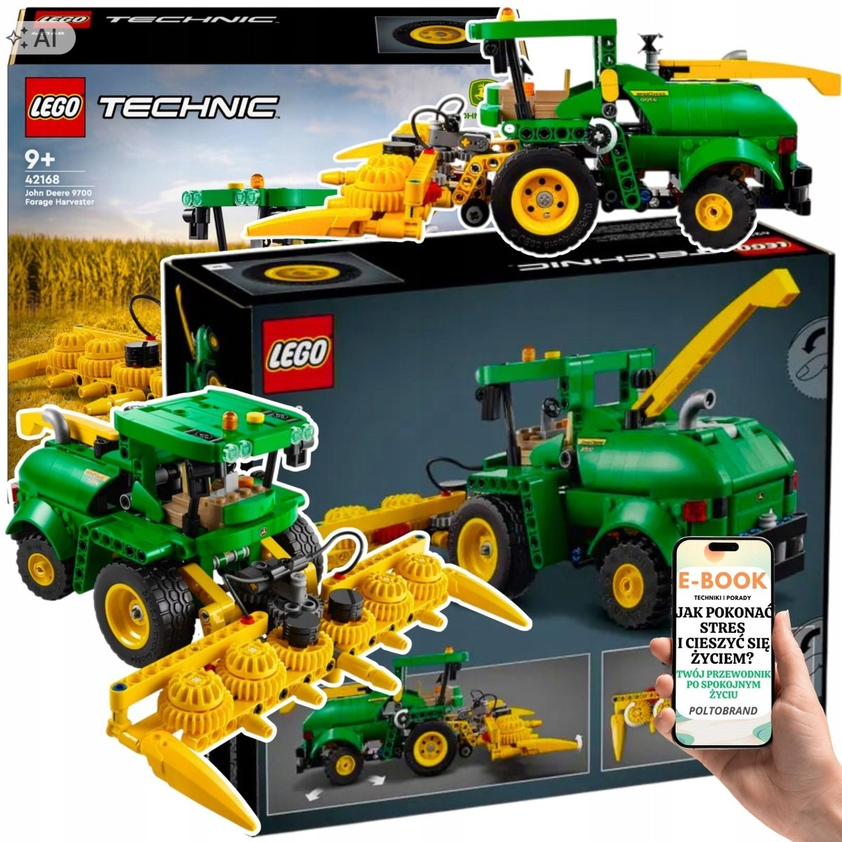 Lego Traktor Kombajn Technic John Deere Dla Chłopca EBOOK-1