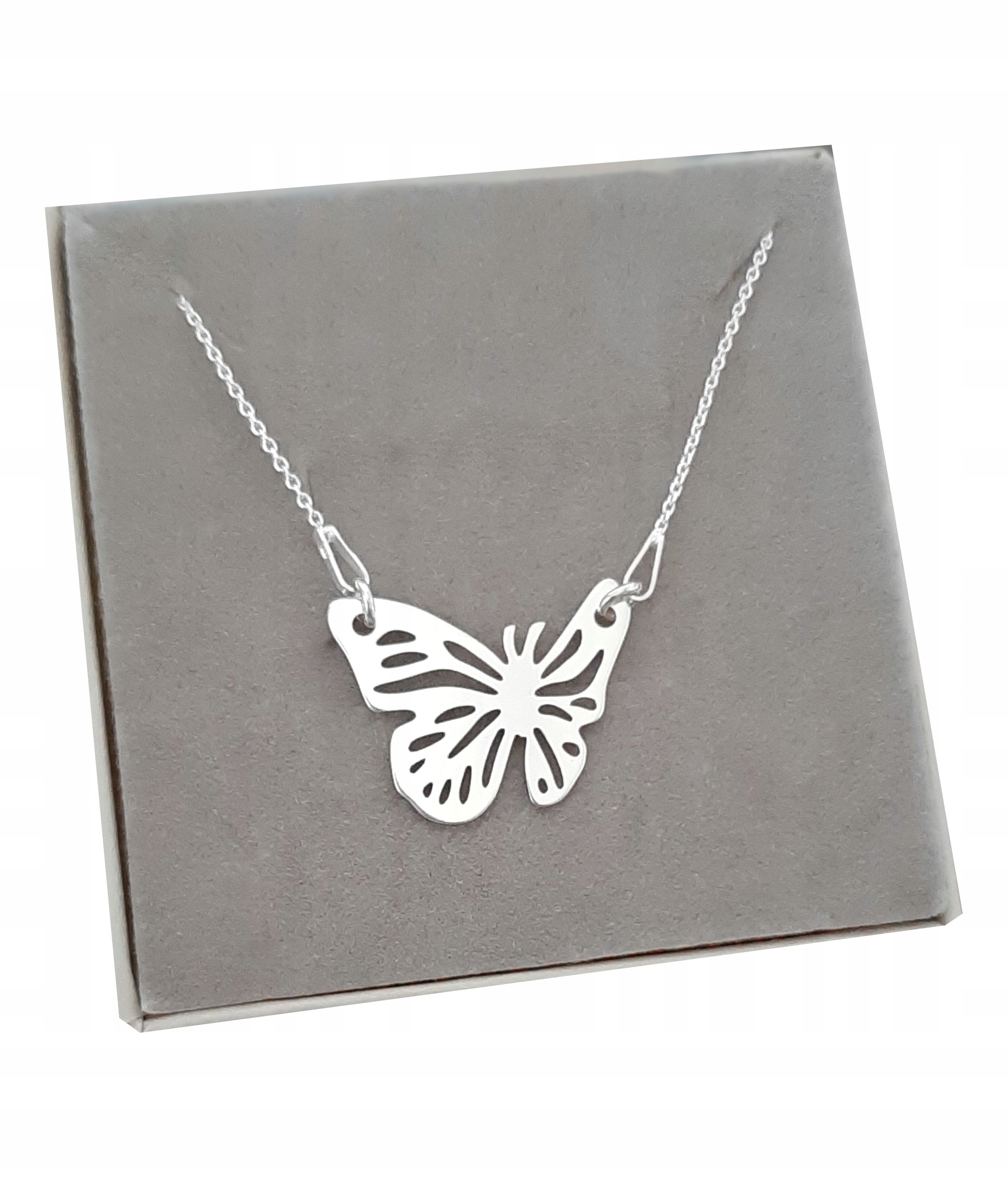 

Naszyjnik Motyl Motylek srebro 925 wiosna!