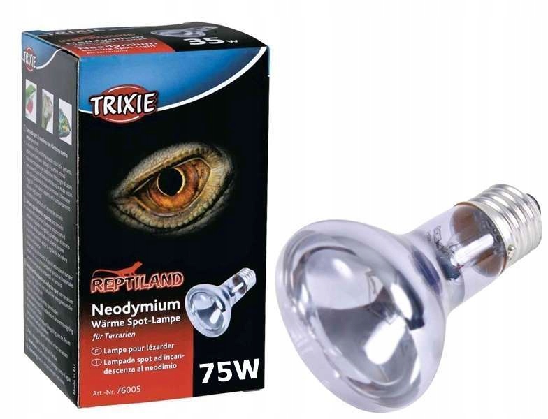 

Żarówka grzewcza neodymowa do terrarium Trixie 75W