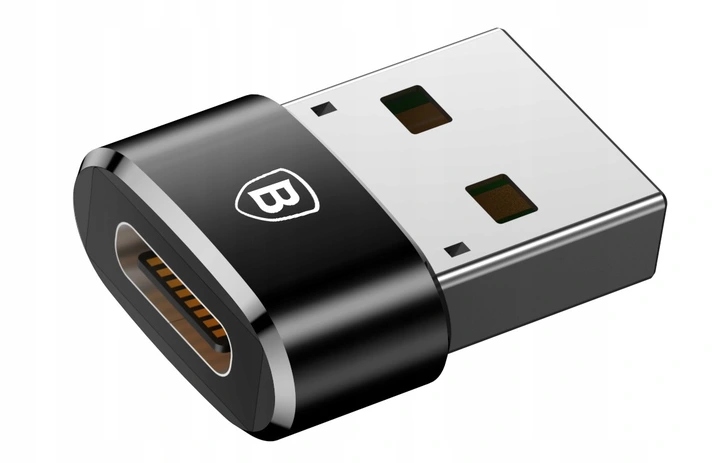

Baseus adapter przejściówka Otg Usb-usb Type-C 5A