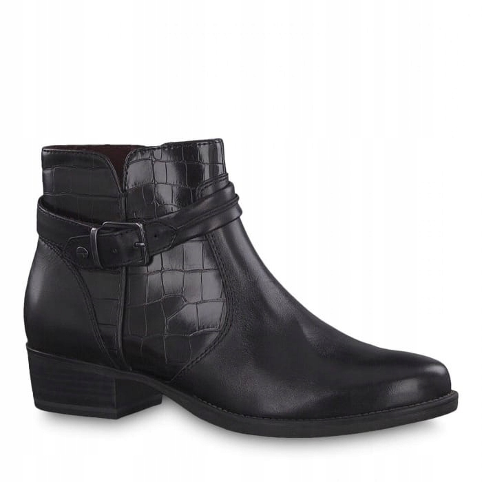 Botki Tamaris 25364 Czarne Rozmiar 36