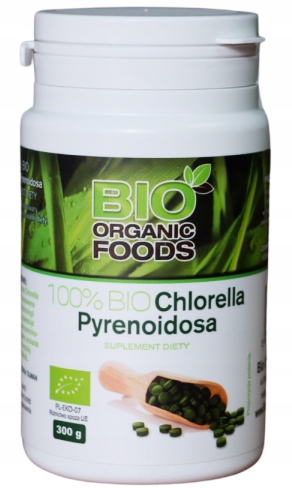 100% Bio Chlorella Pyrenoidosa 1200tab Bio Organic Foods