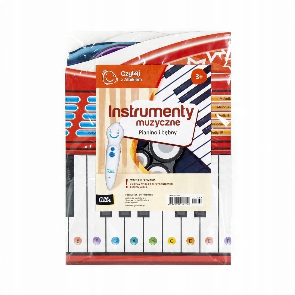 

Czytaj z Albikiem. Instrumenty muzyczne
