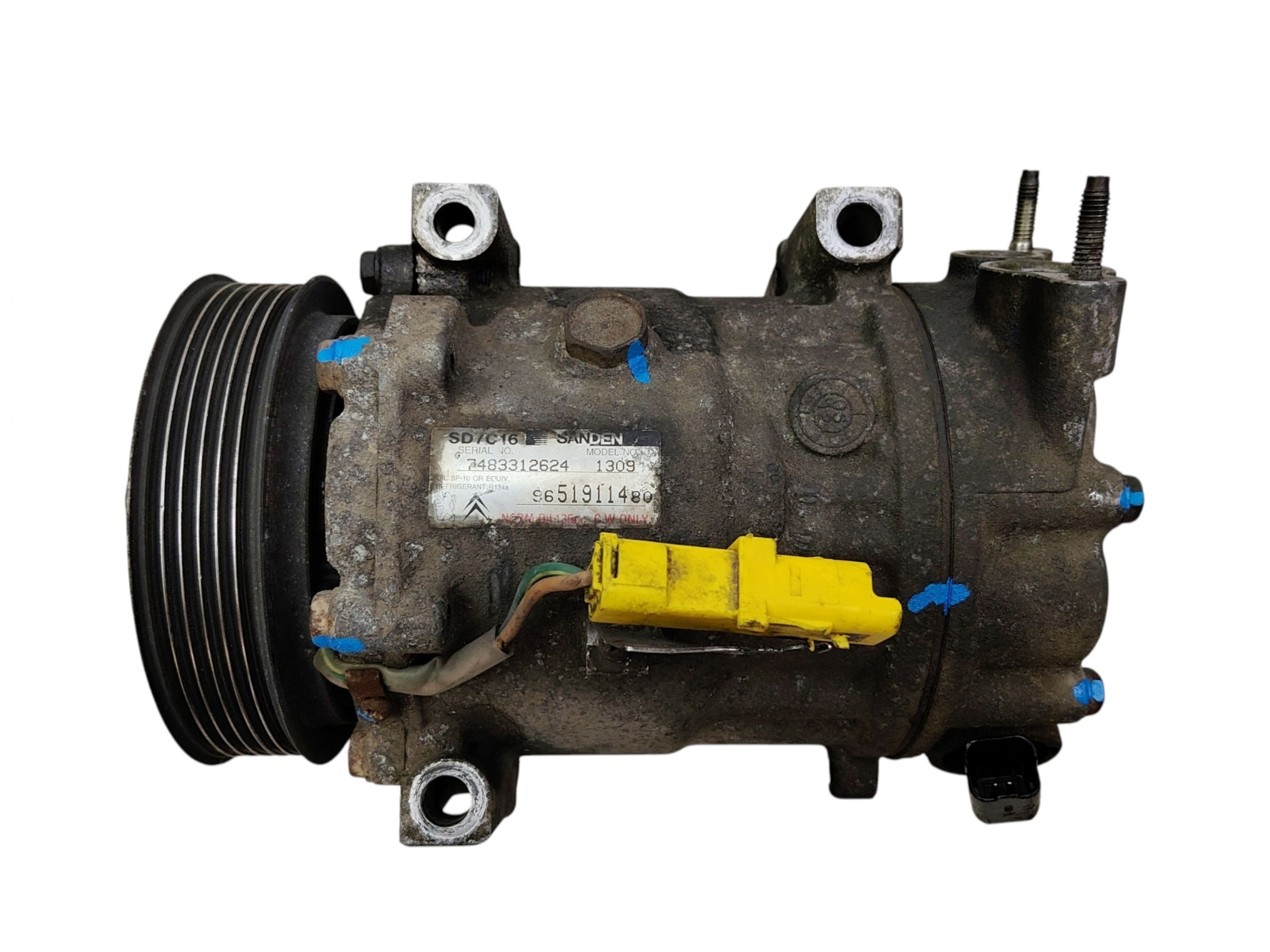 klimakompressor CITROEN C4 PICASSO und BERLINGO II B9 9651911480