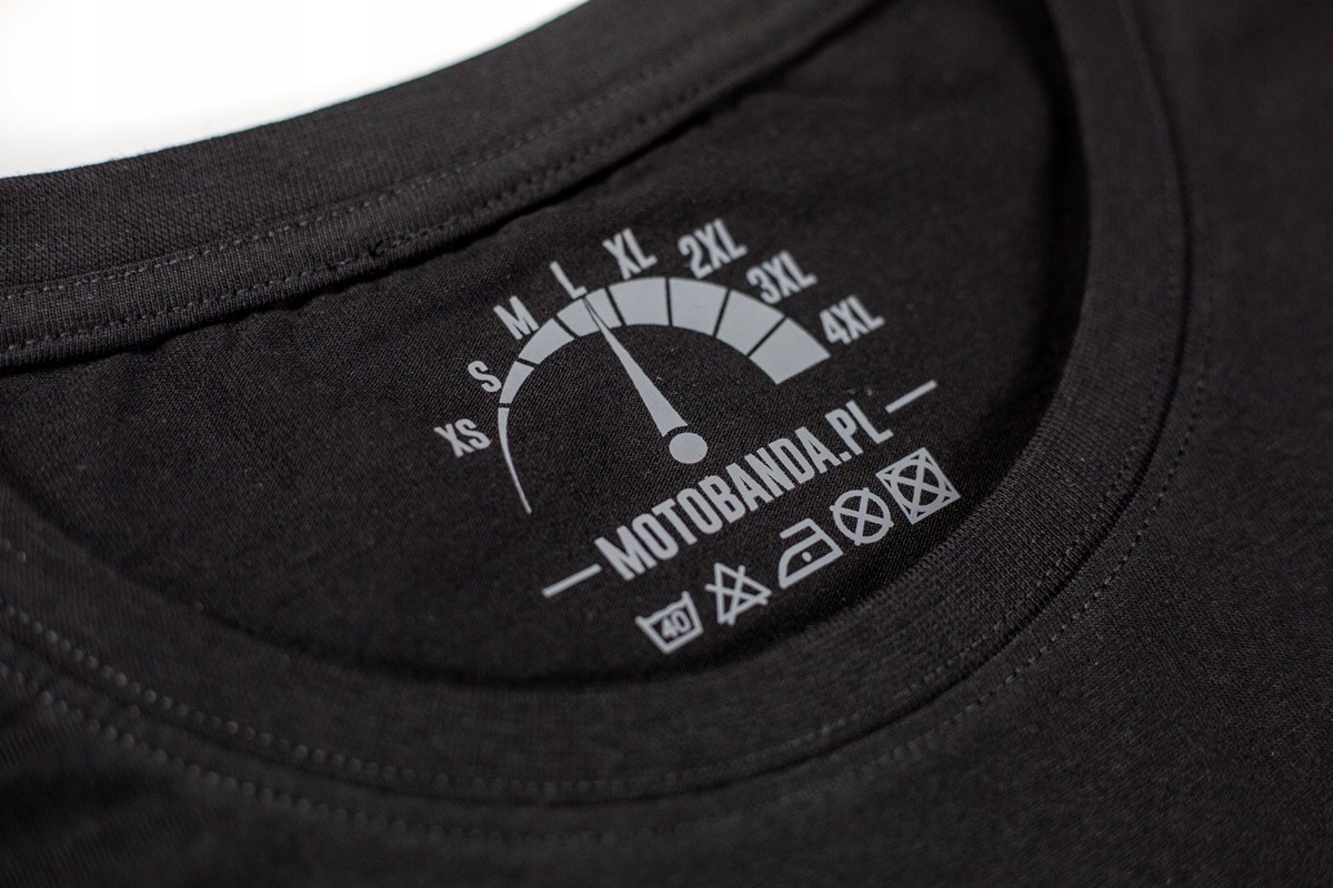Koszulka Motobanda Classic czarna Stan opakowania oryginalne