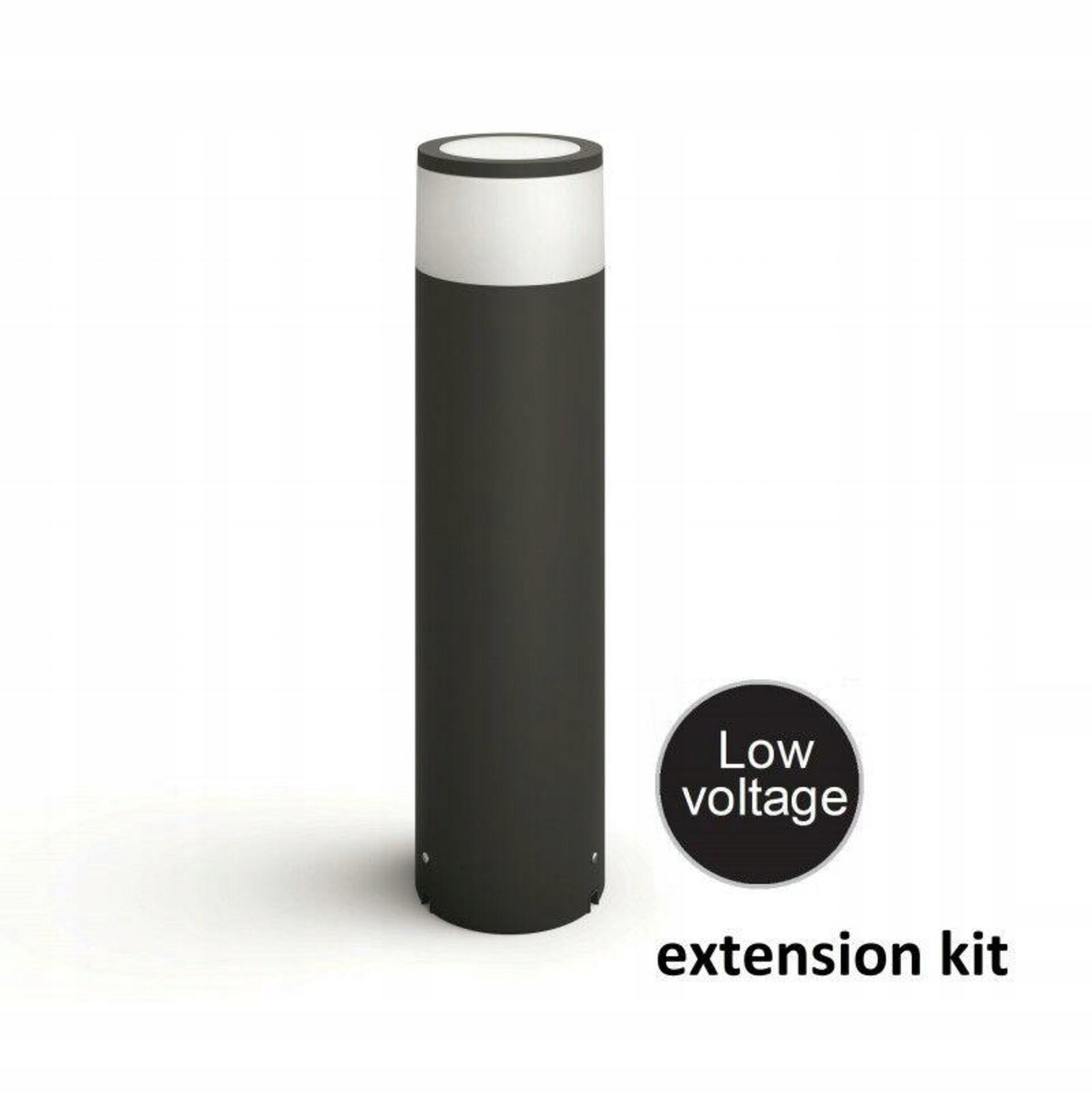 Philips Hue Calla 40cm vonkajší Rgb stĺpik, extension, IP65, čierny