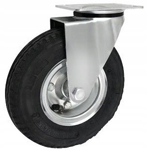 Koło Kółko Pompowane Pneumatyczne Skrętne Obrotowe 225 mm 95kg.