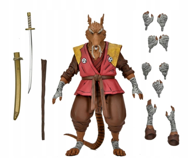 Pohyblivá figurka Tmnt Ultimate The Last Ronin Splinter Neca
