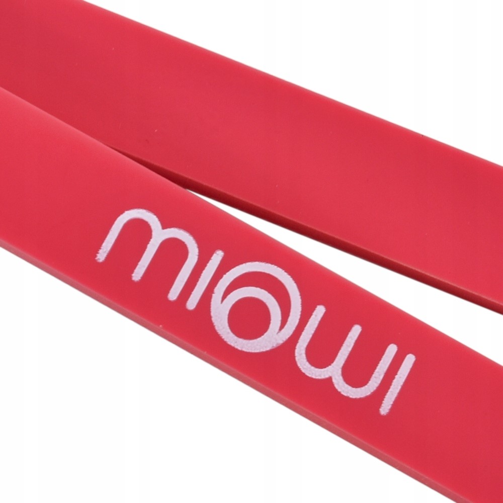 GUMA OPOROWA DO ĆWICZEŃ TRENINGOWA POWER BAND MIOWI CZERWONA 13 MM DO 15 KG Marka inna