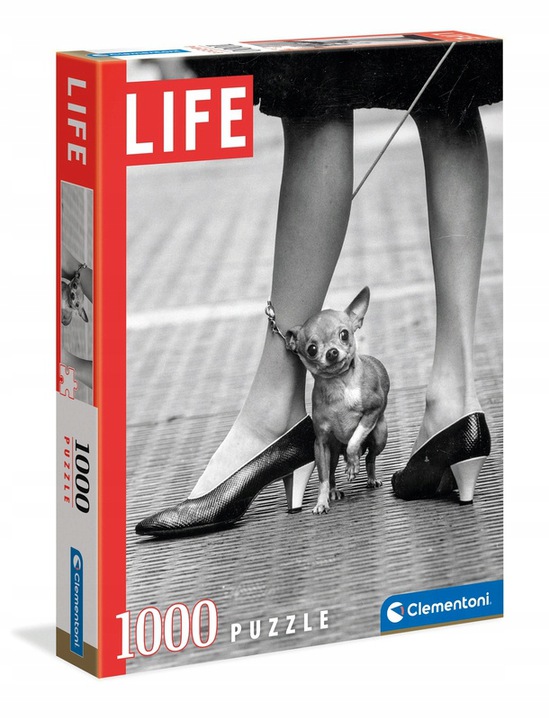 

Puzzle 1000el. Pies Chihuahua 39634 Clementoni