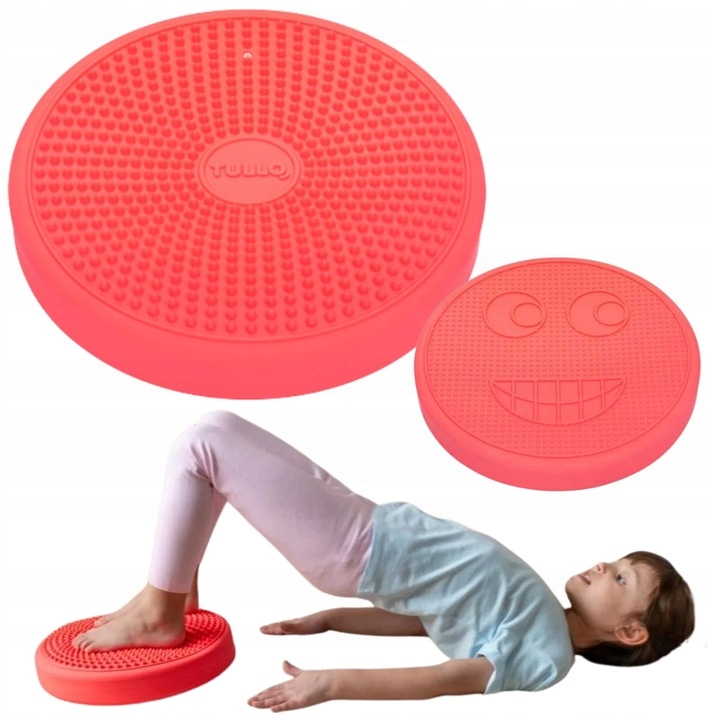 Senzorický Polštář Červený pro rehabilitaci, pro masáž Stimulující Tullo