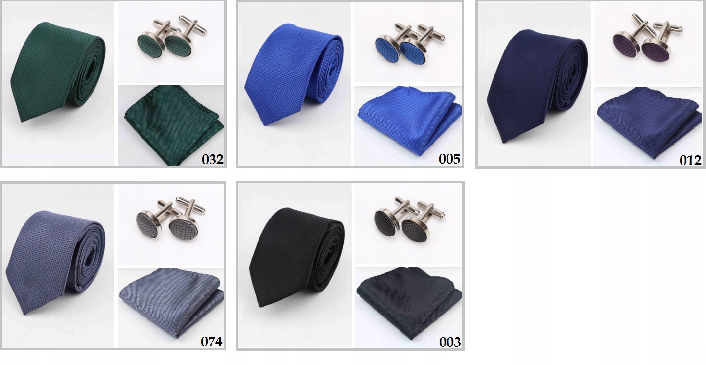 KRAWAT męski fuksja fioletowy + POSZETKA + SPINKI Kod producenta 031KPS