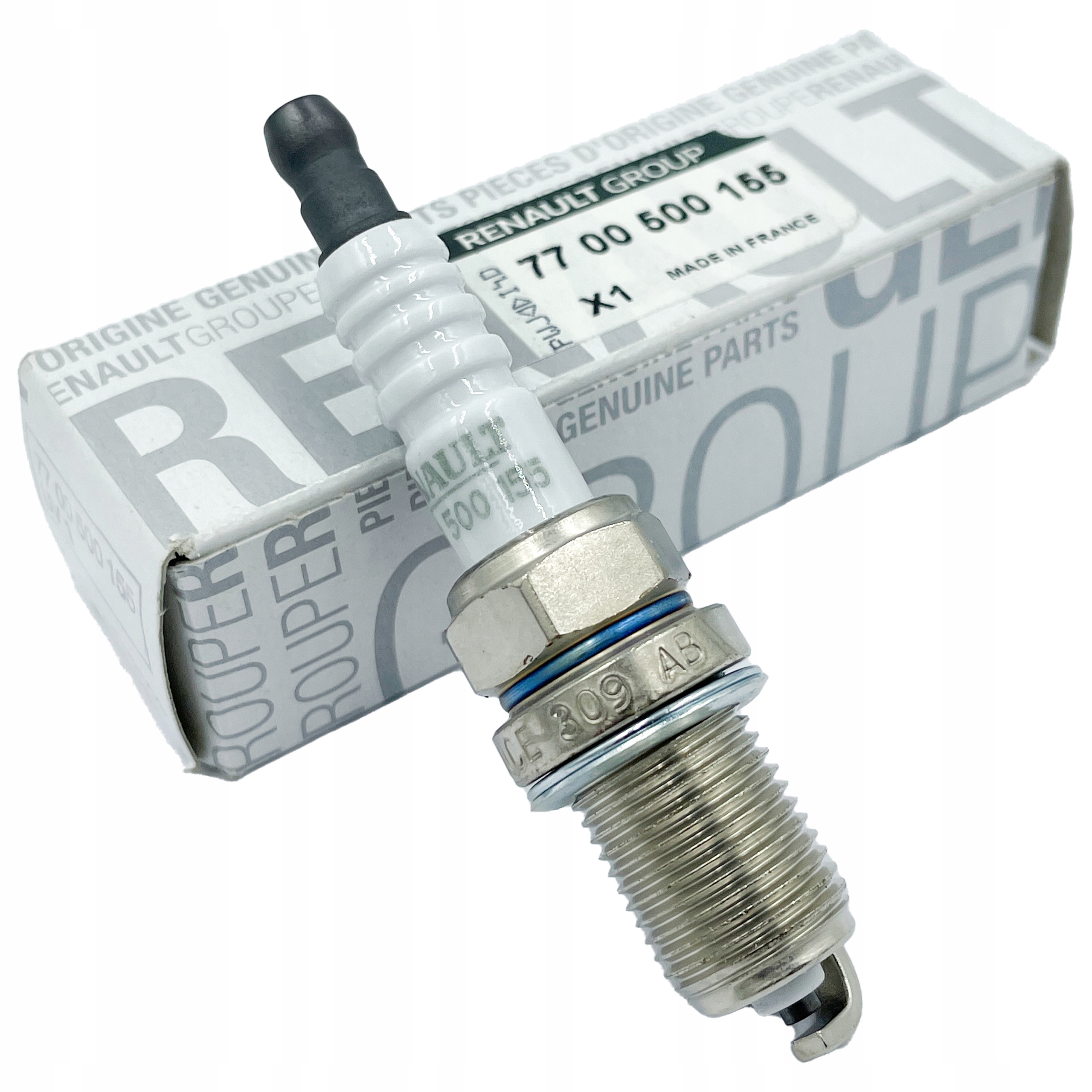 RENAULT SANDERO SCENIC 1.4 1.6 ŚWIECA ZAPŁONOWA OE Długość gwintu 19,0 mm