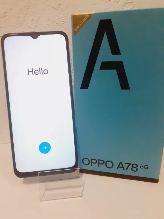 Smartfon Oppo A78 4 GB / 128 GB 5G niebieski