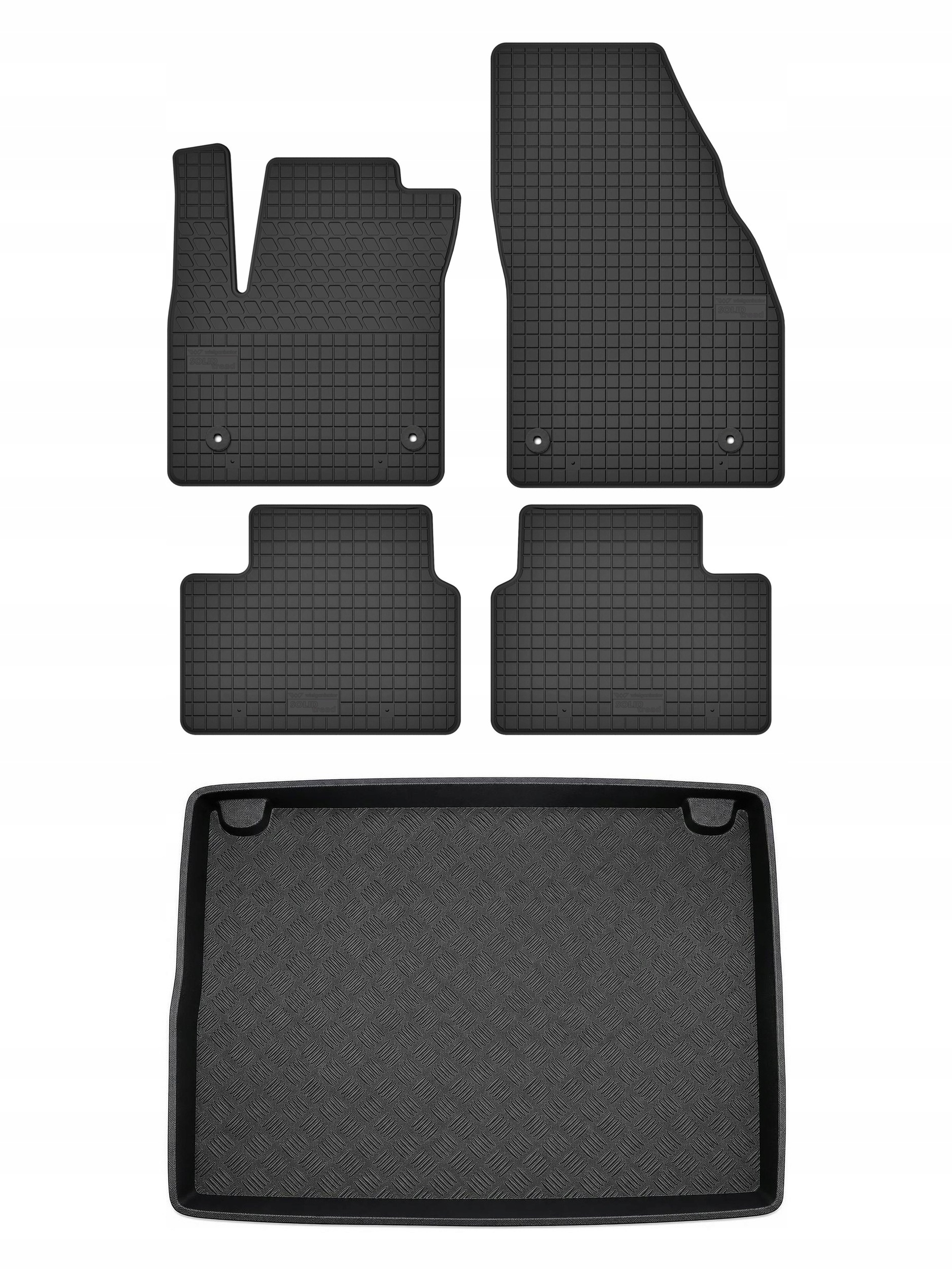 Gumové rohože SolidTread rohožka do kufra pre: Opel Meriva B 2010-2014